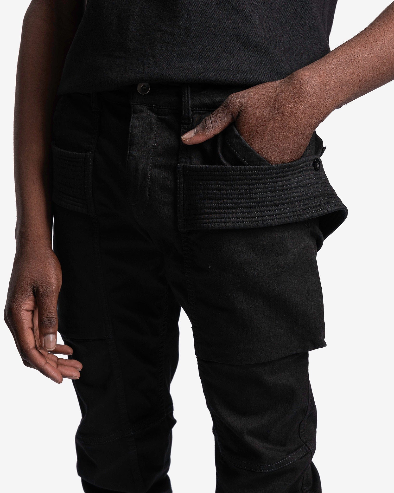 Creatch Pants In Black Rick owens оригінал – Купити в Україні – збільшений вид