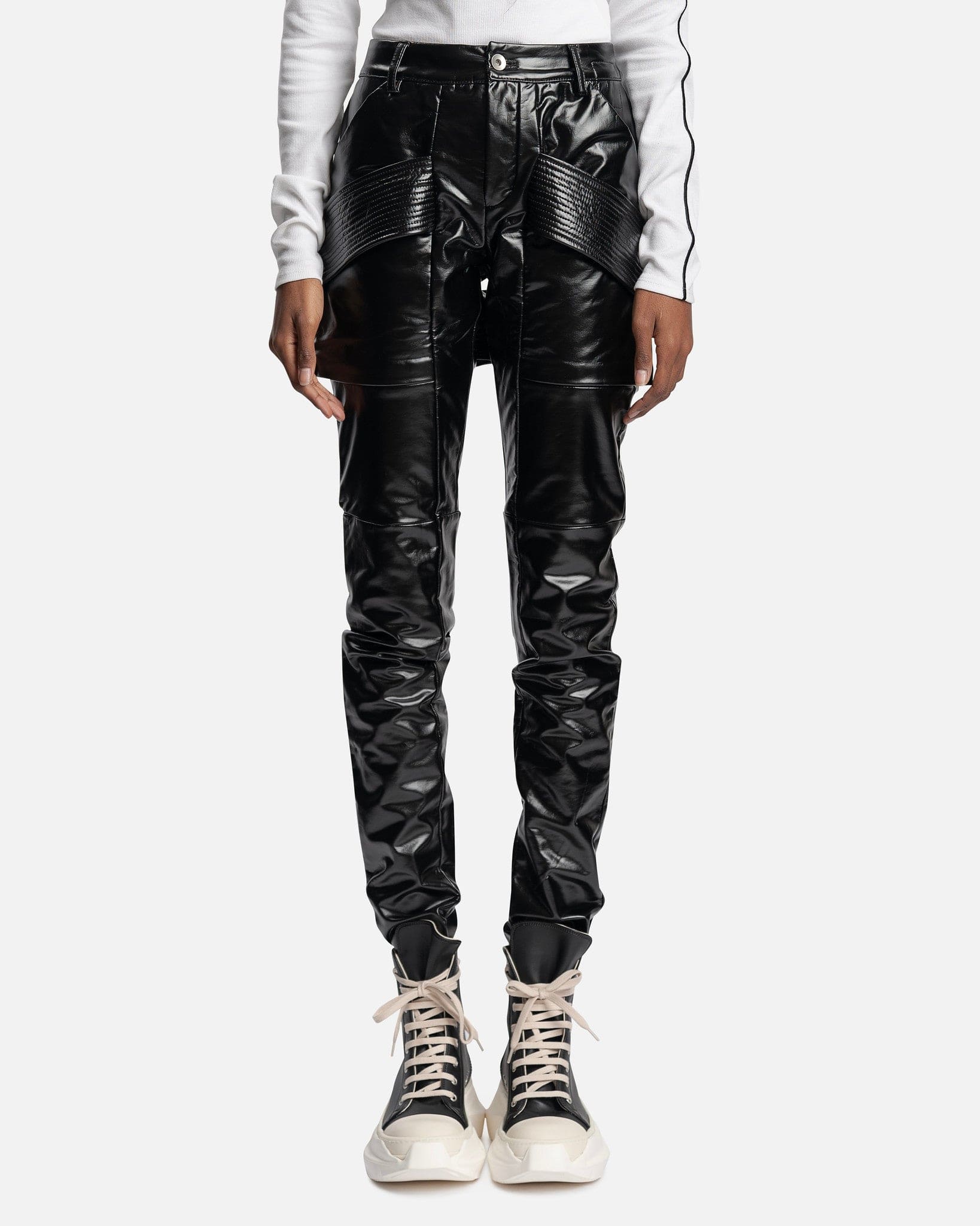 Creatch Pants In Black Rick owens оригінал – Купити в Україні – боковий вид