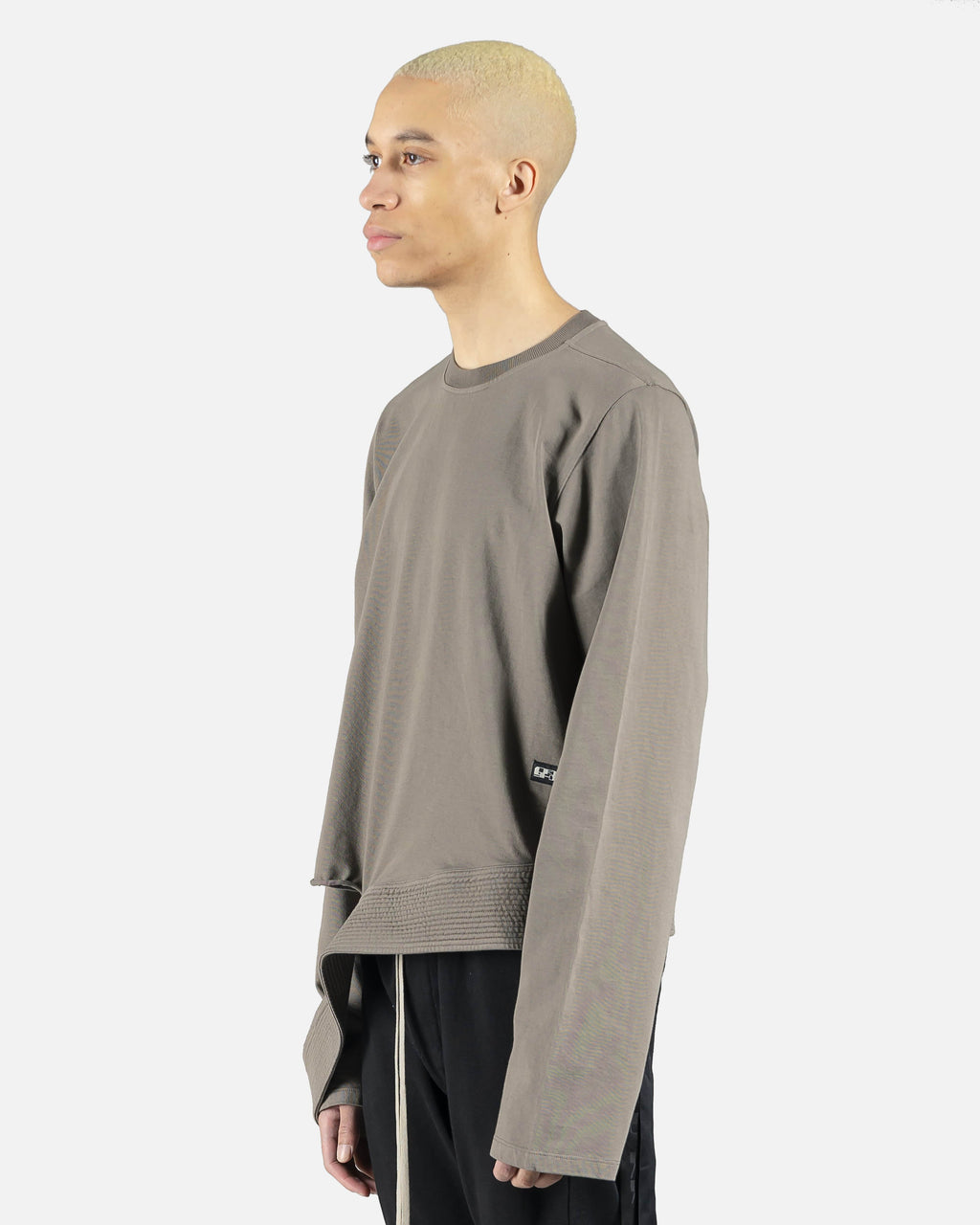 Оригінальна Creatch Sweatshirt In Dust Rick owens – вид ззаду