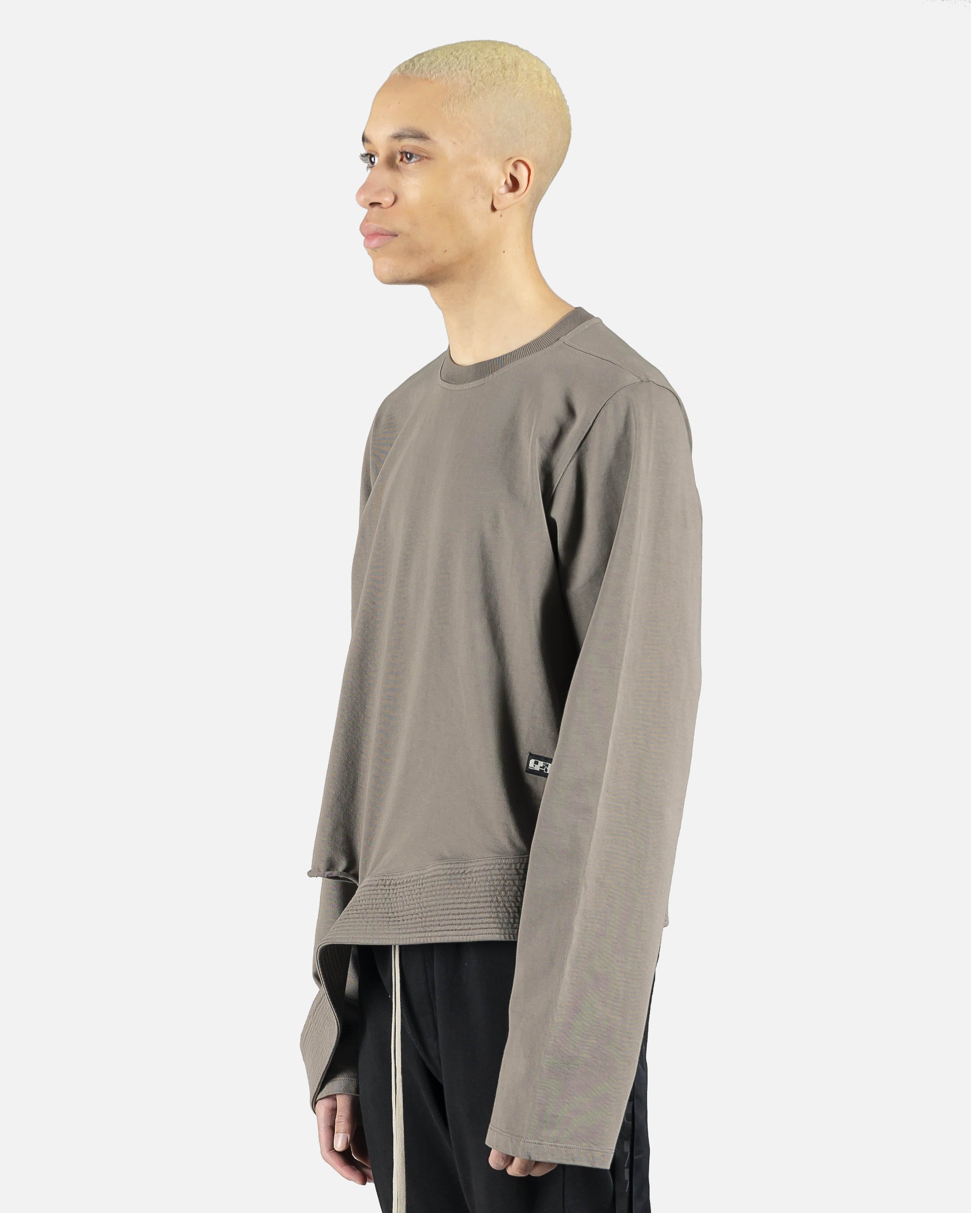 Оригінальна Creatch Sweatshirt In Dust Rick owens – вид ззаду