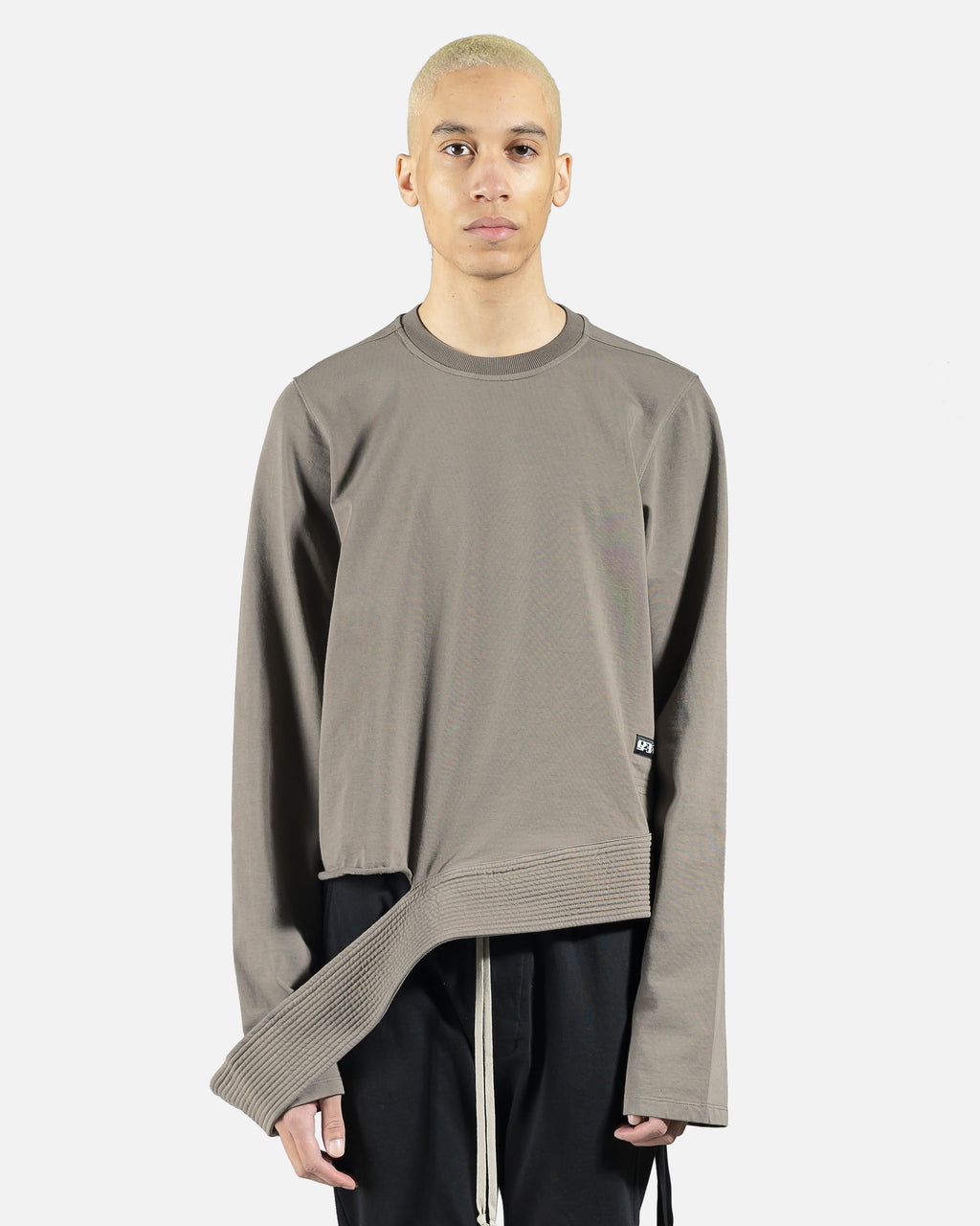 Оригінальна Creatch Sweatshirt In Dust Rick owens – боковий вид