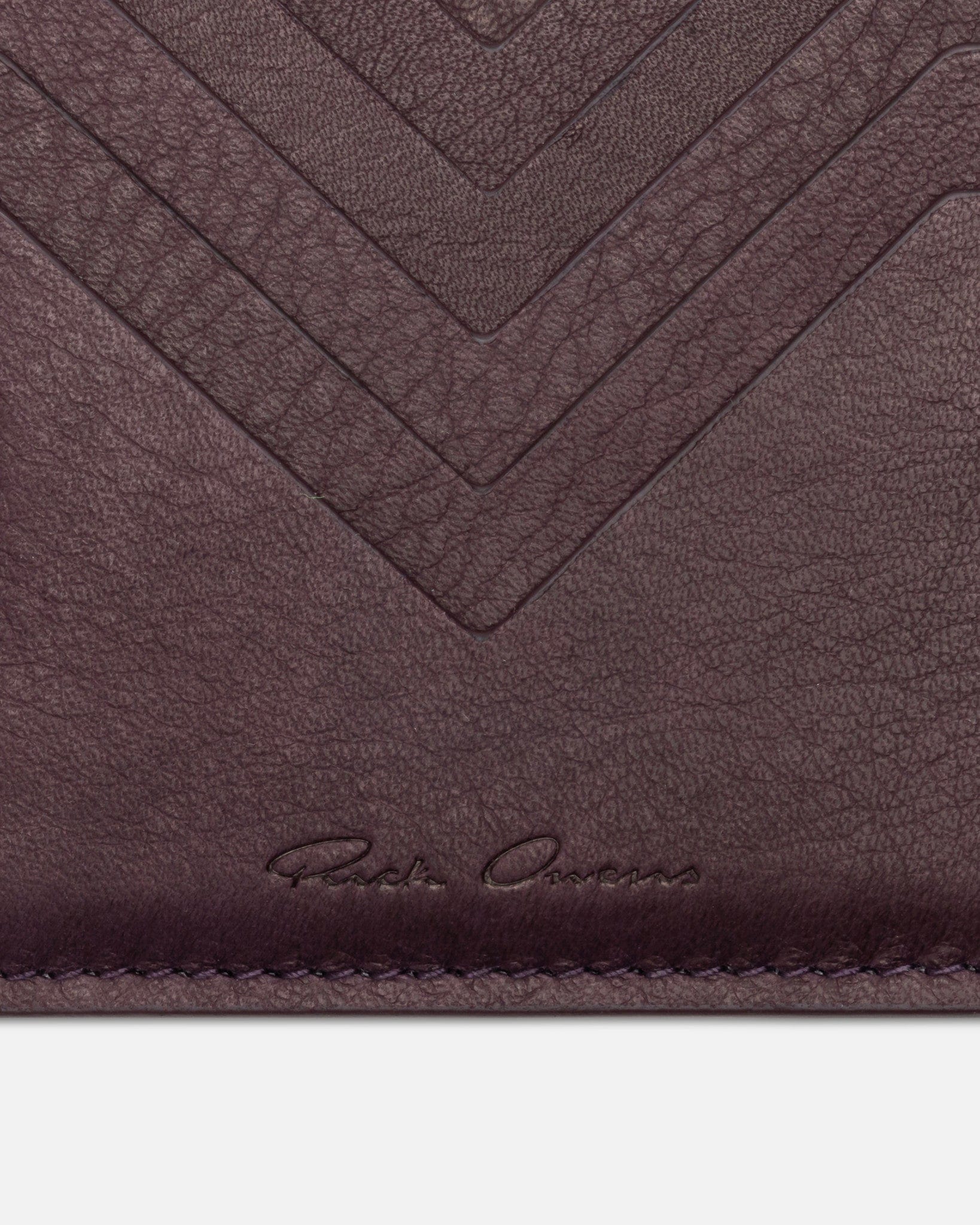 Оригінальна Credit Card Holder In Amethyst Rick owens – детальний вид