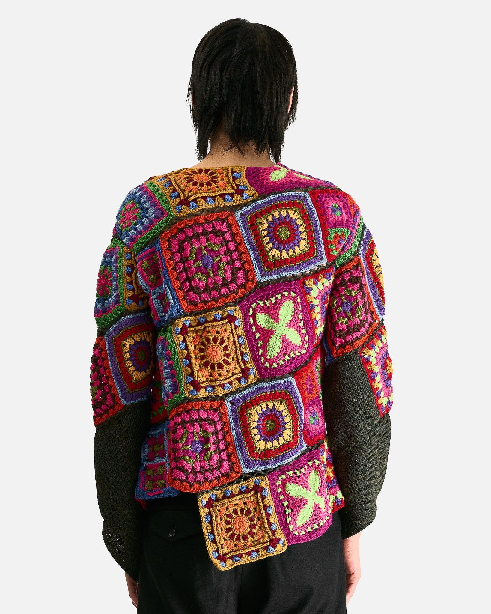 Crochet Sweater In Multi Comme des garcons оригінал – Купити в Україні – детальний вид