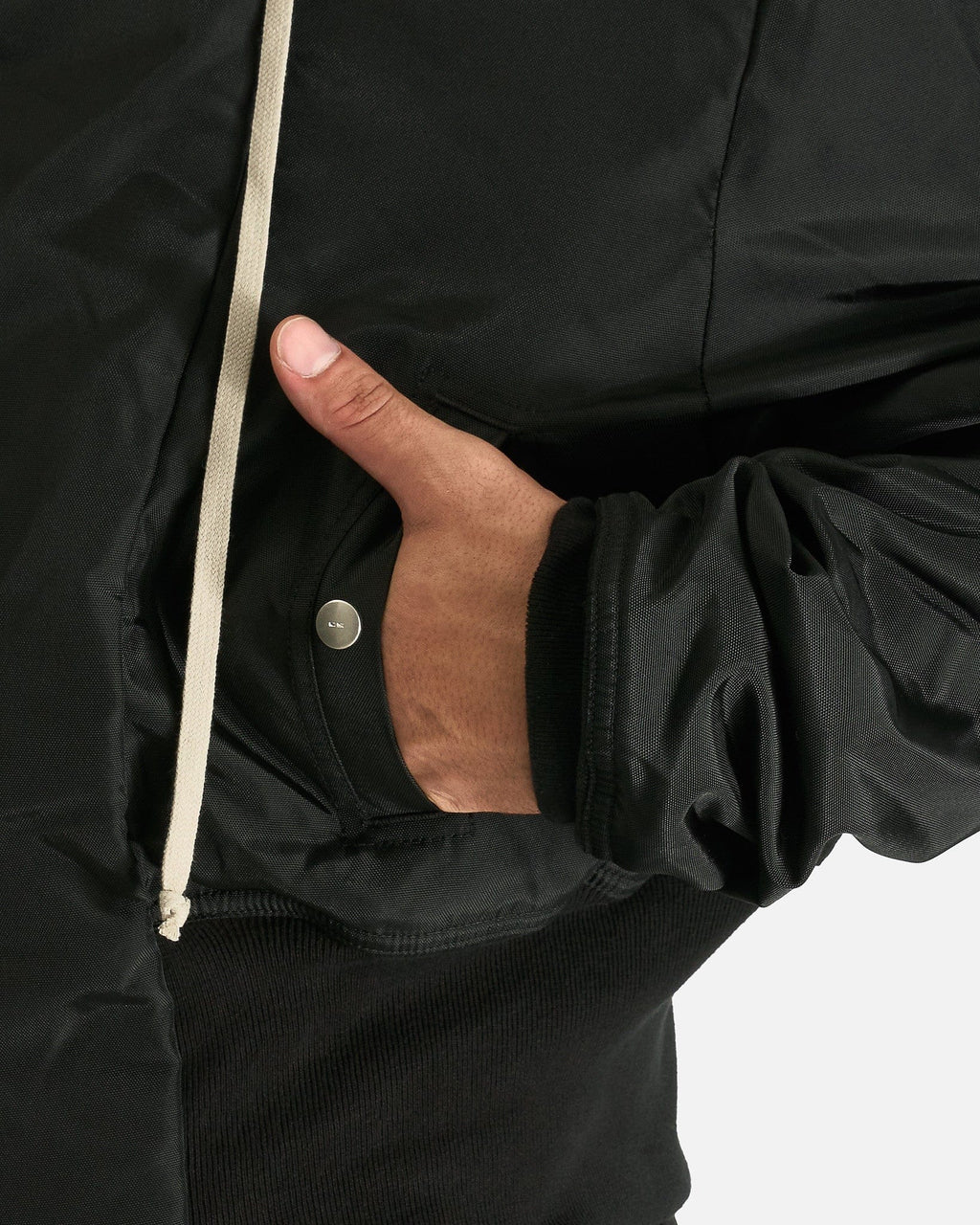 Cropped Alice Parka In Black Rick owens оригінал – Купити в Україні – збільшений вид