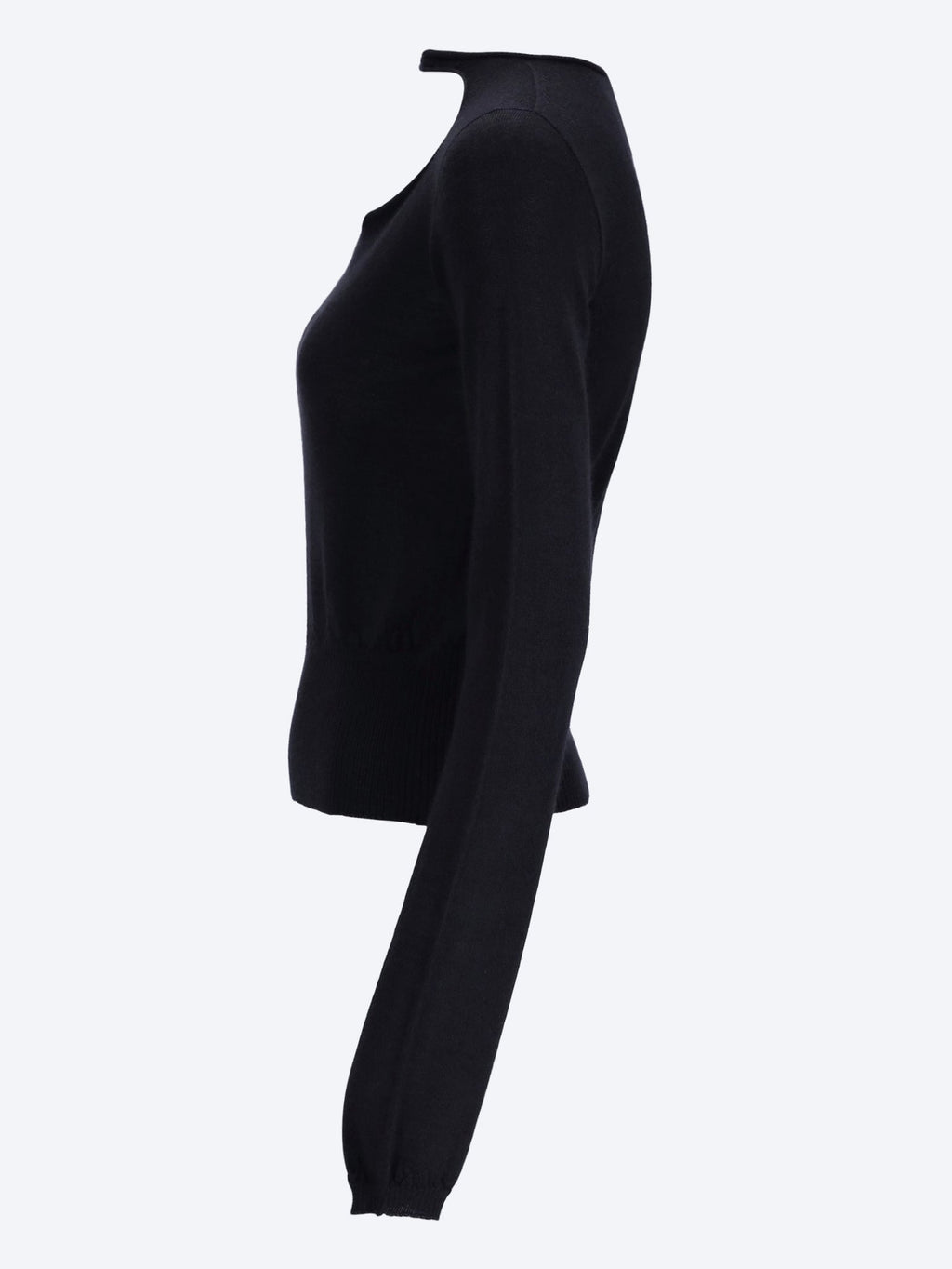Оригінальна Cropped Sweater Rick owens – вид ззаду