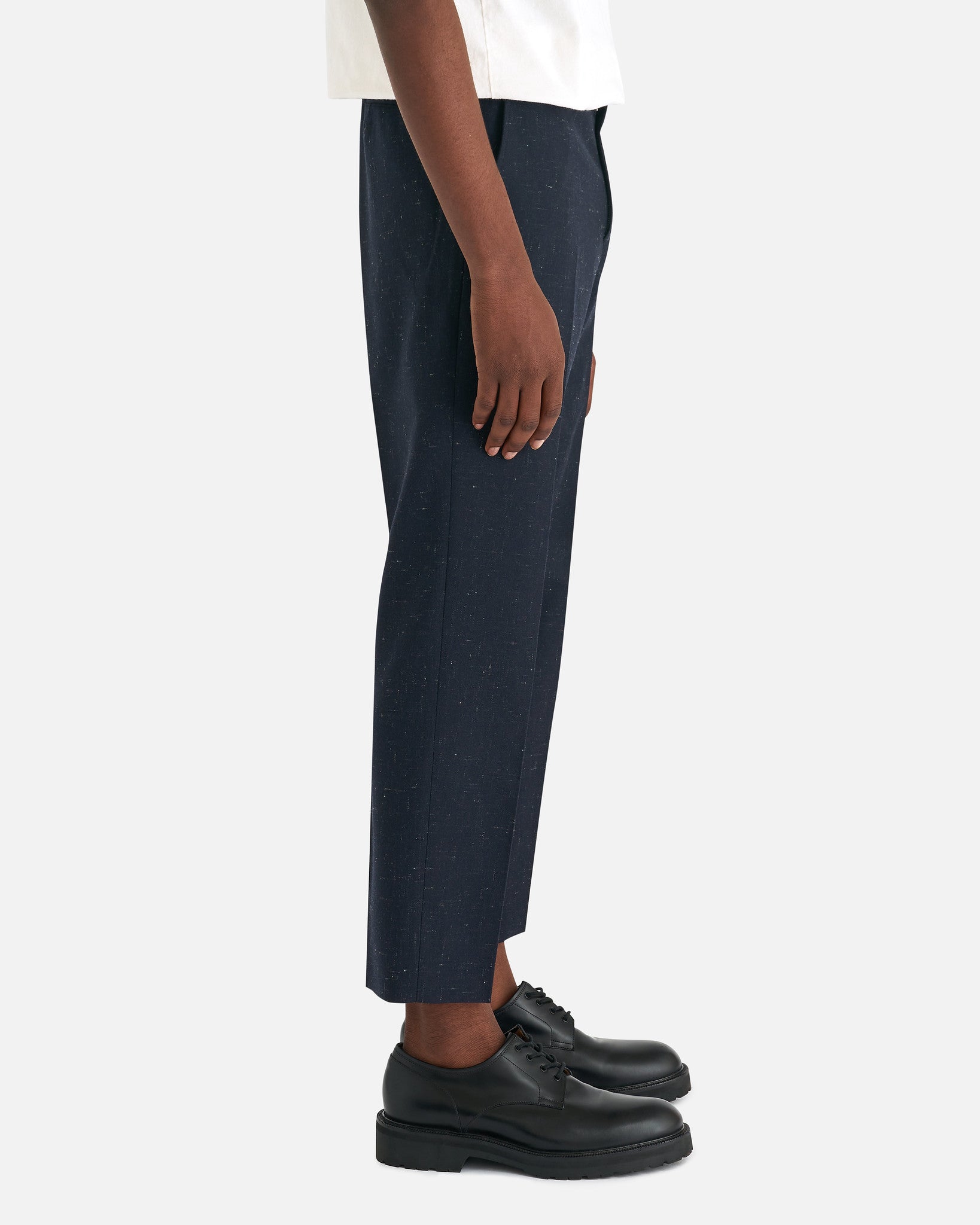 Cropped Twill Knit Pants In Black Comme des garcons оригінал – Купити в Україні – вид ззаду