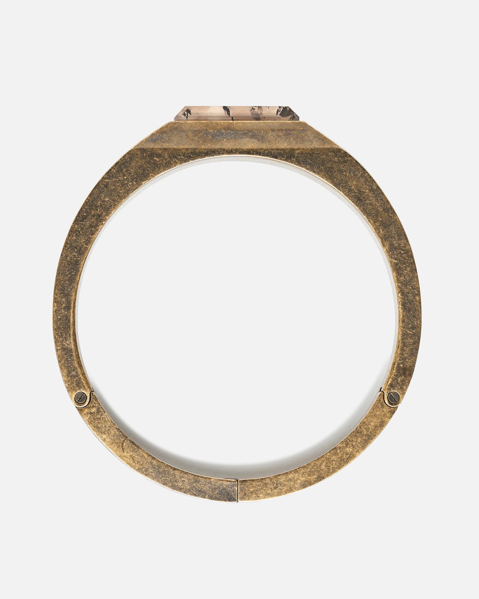 Crystal Beveled Choker In Dark Bronze Rick owens оригінал – Купити в Україні – детальний вид - RICK OWENS