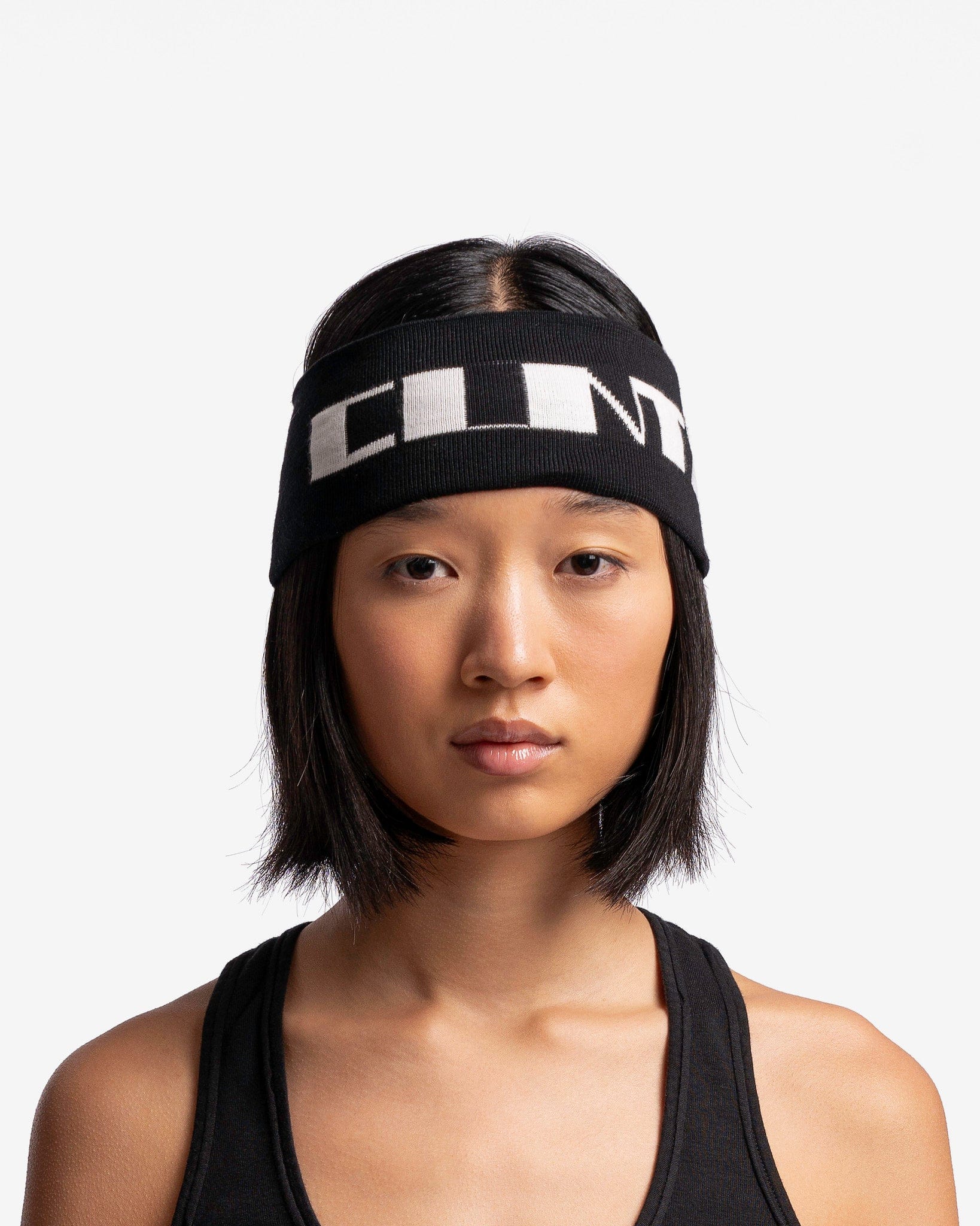 Оригінальна Cunty Headband In Black Rick owens – боковий вид