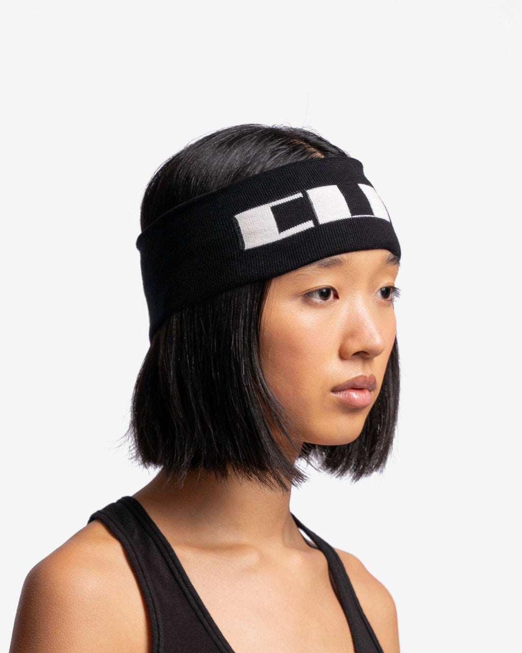 Оригінальна Cunty Headband In Black Rick owens – вид ззаду