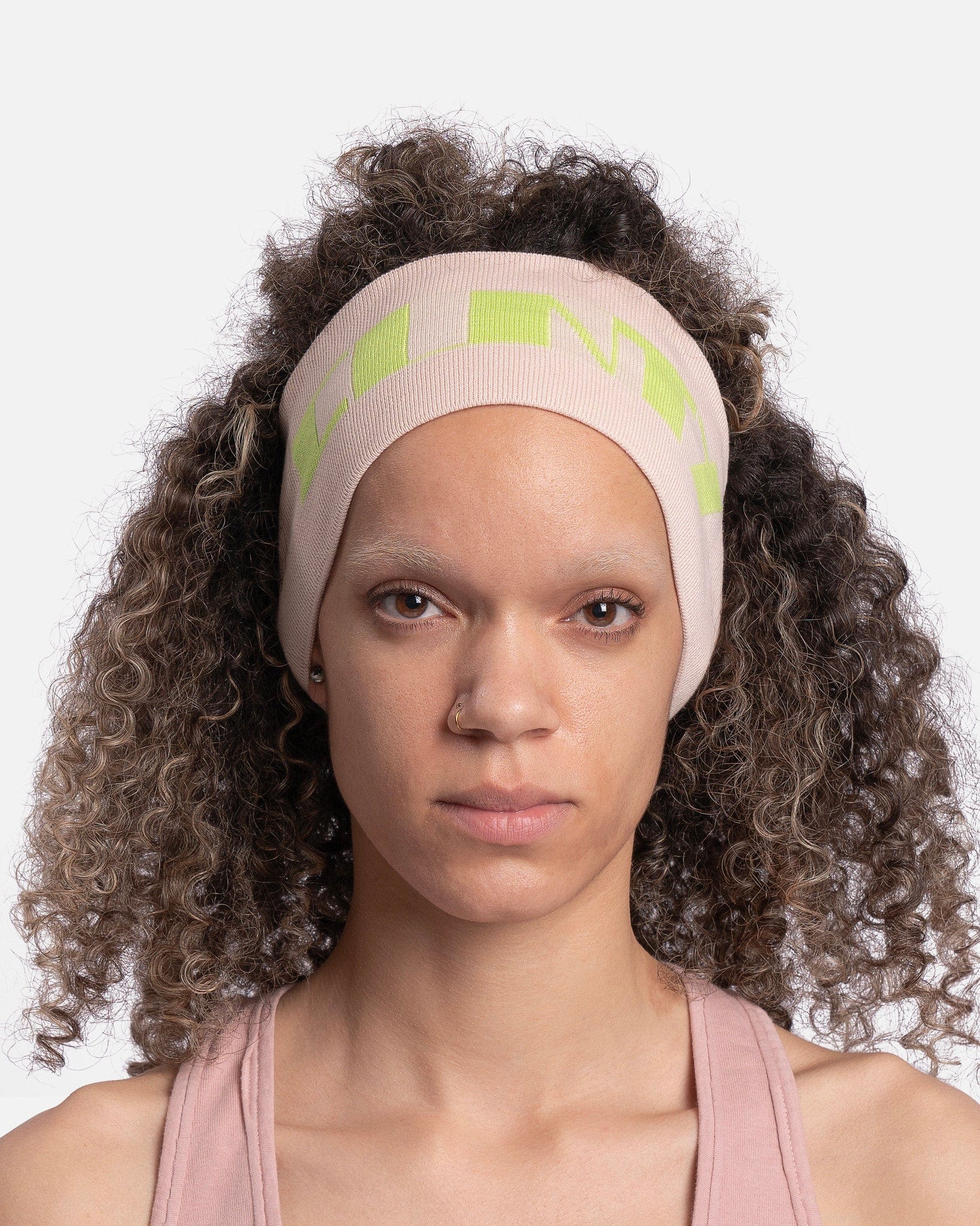 Cunty Headband In Faded Pink Rick owens оригінал – Купити в Україні – боковий вид