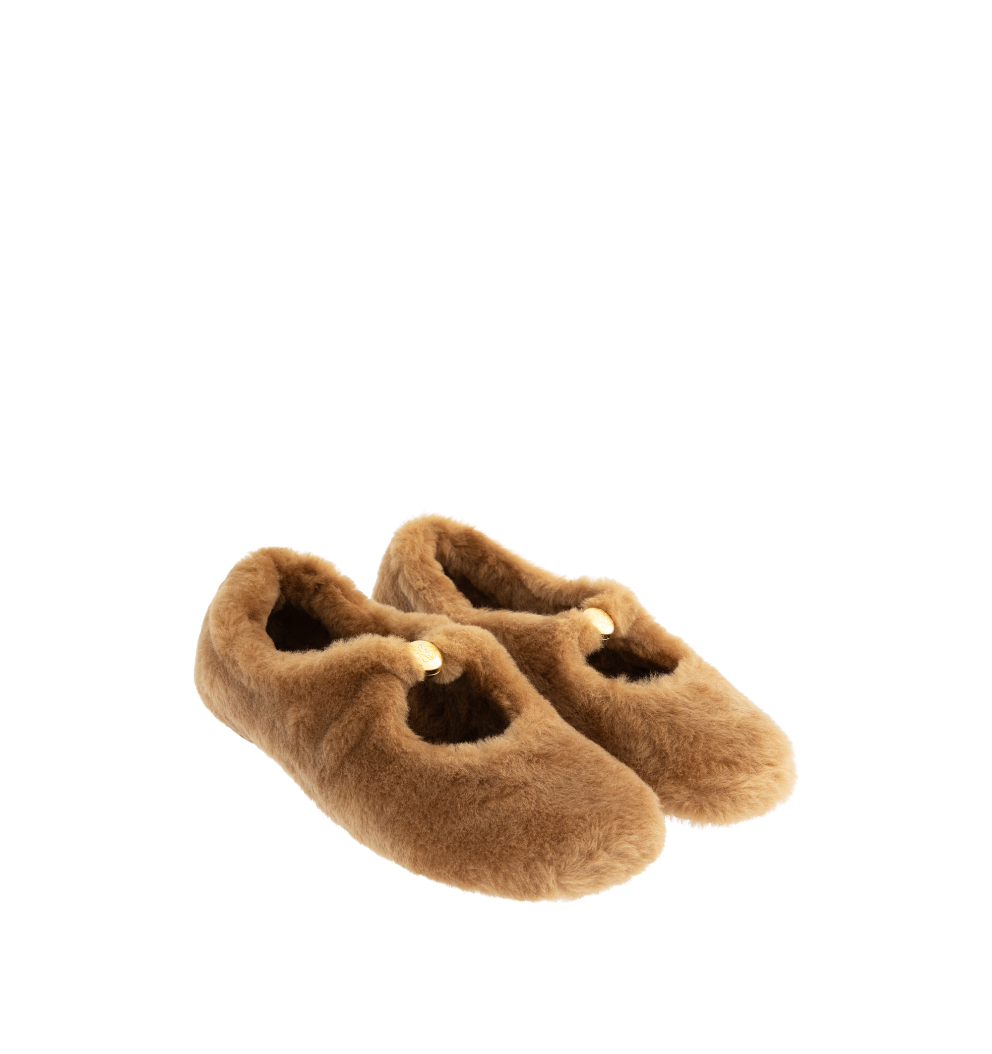 Оригінальна Pebble Soft Ballerina Flat Loewe – вид ззаду