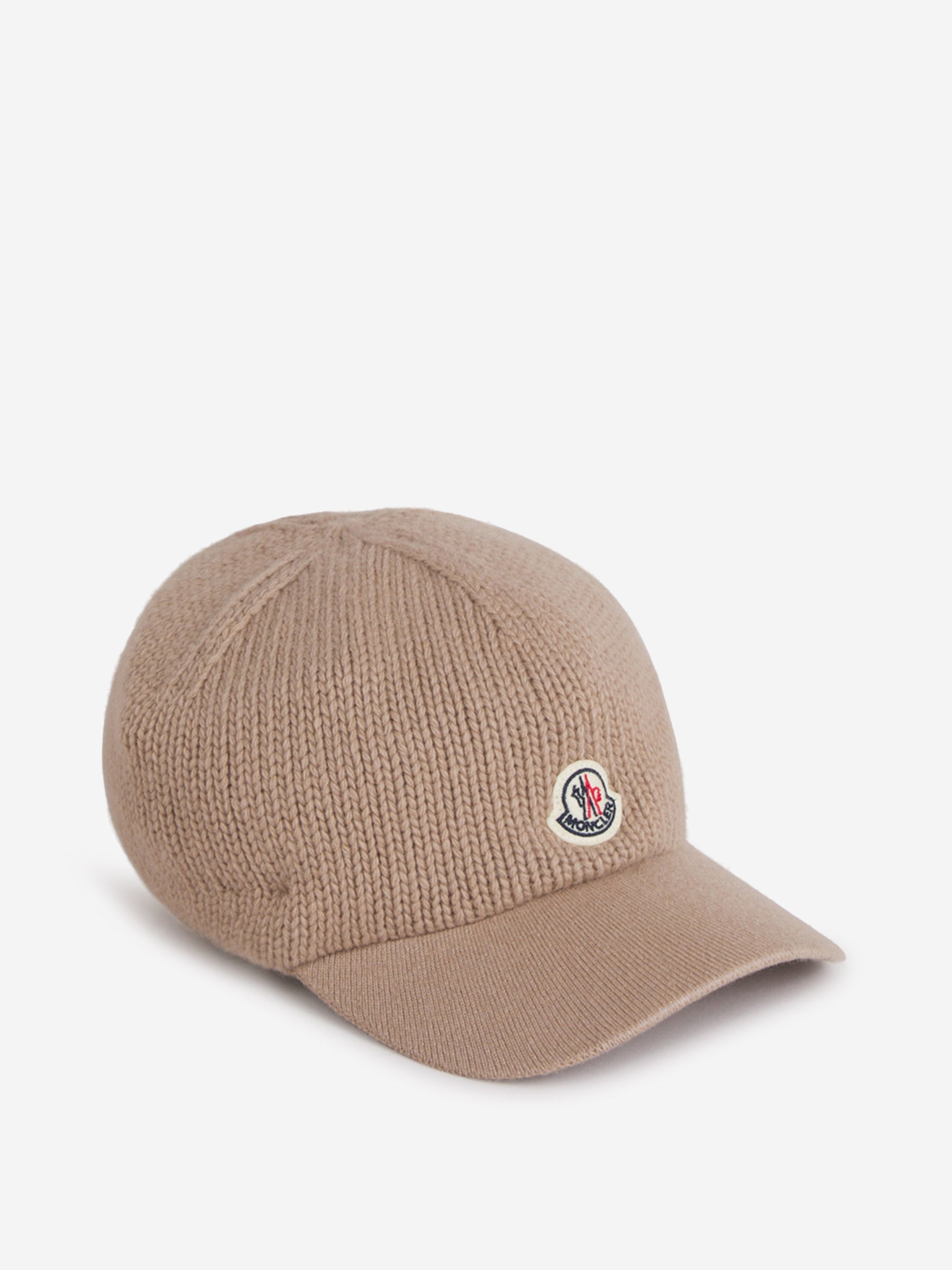 Wool Knitted Cap Moncler оригінал – Купити в Україні – боковий вид - MONCLER