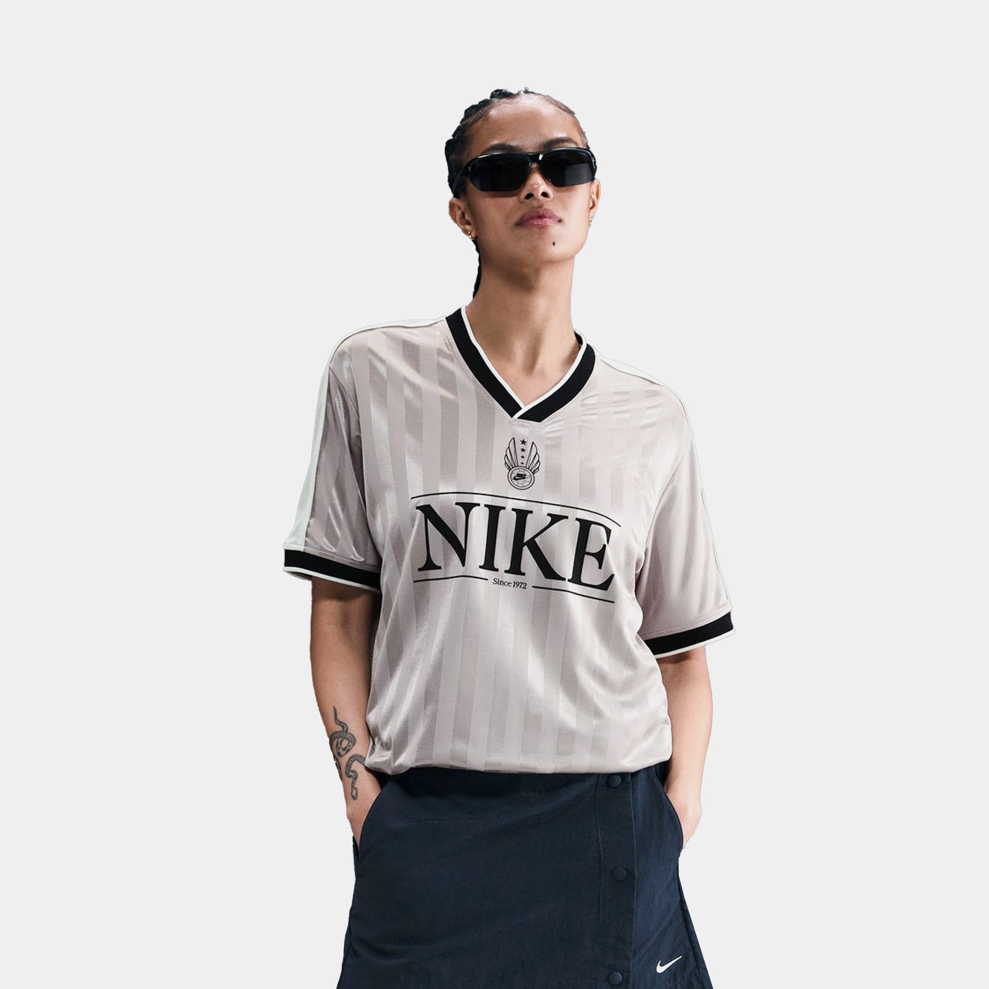 Nsw V Neck Top Womens Jersey Nike оригінал – Купити в Україні – боковий вид