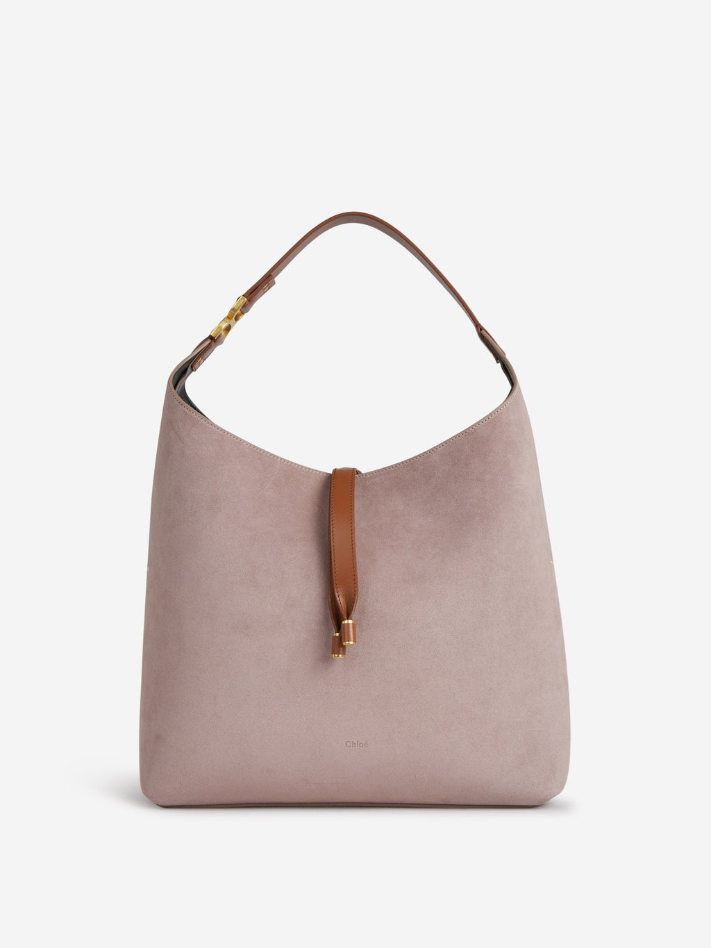 Оригінальна Leather Hobo Bag Chloe – боковий вид