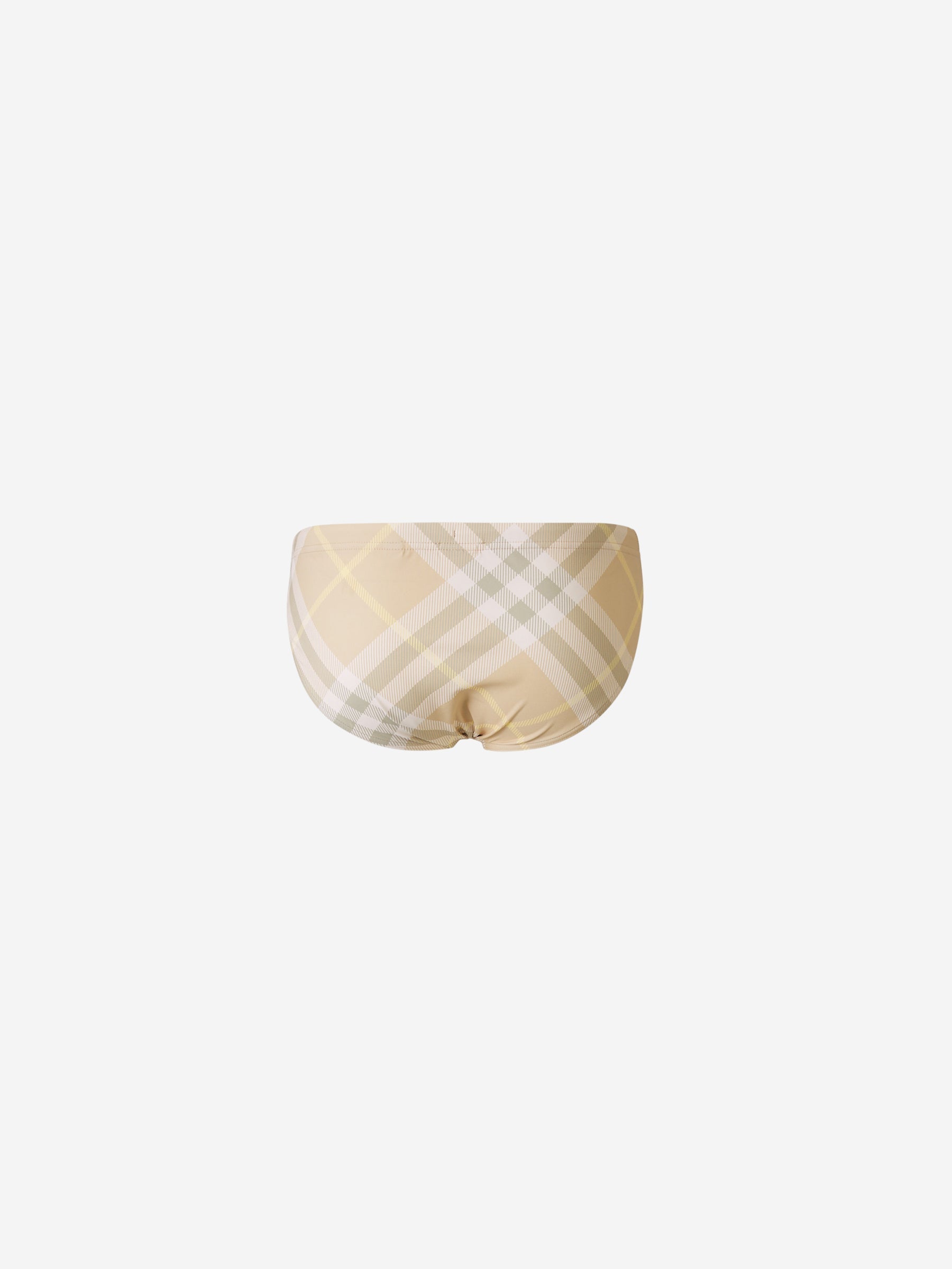 Checked Motif Swimsuit Briefs Burberry – Гарантія оригінальності – вид ззаду