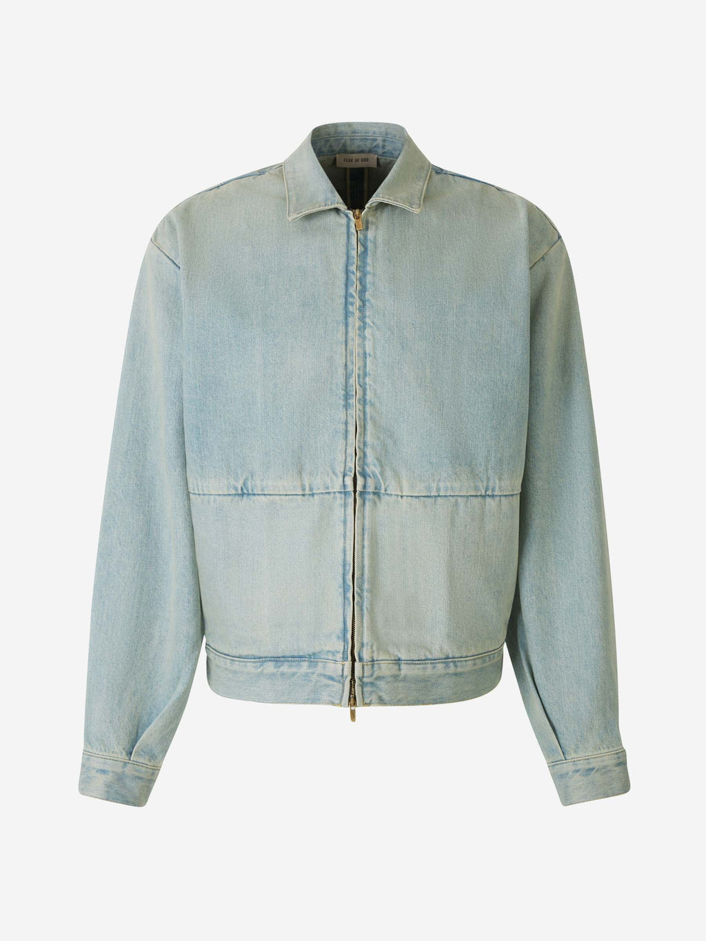 Zipper Denim Jacket Fear of god – Гарантія оригінальності – боковий вид