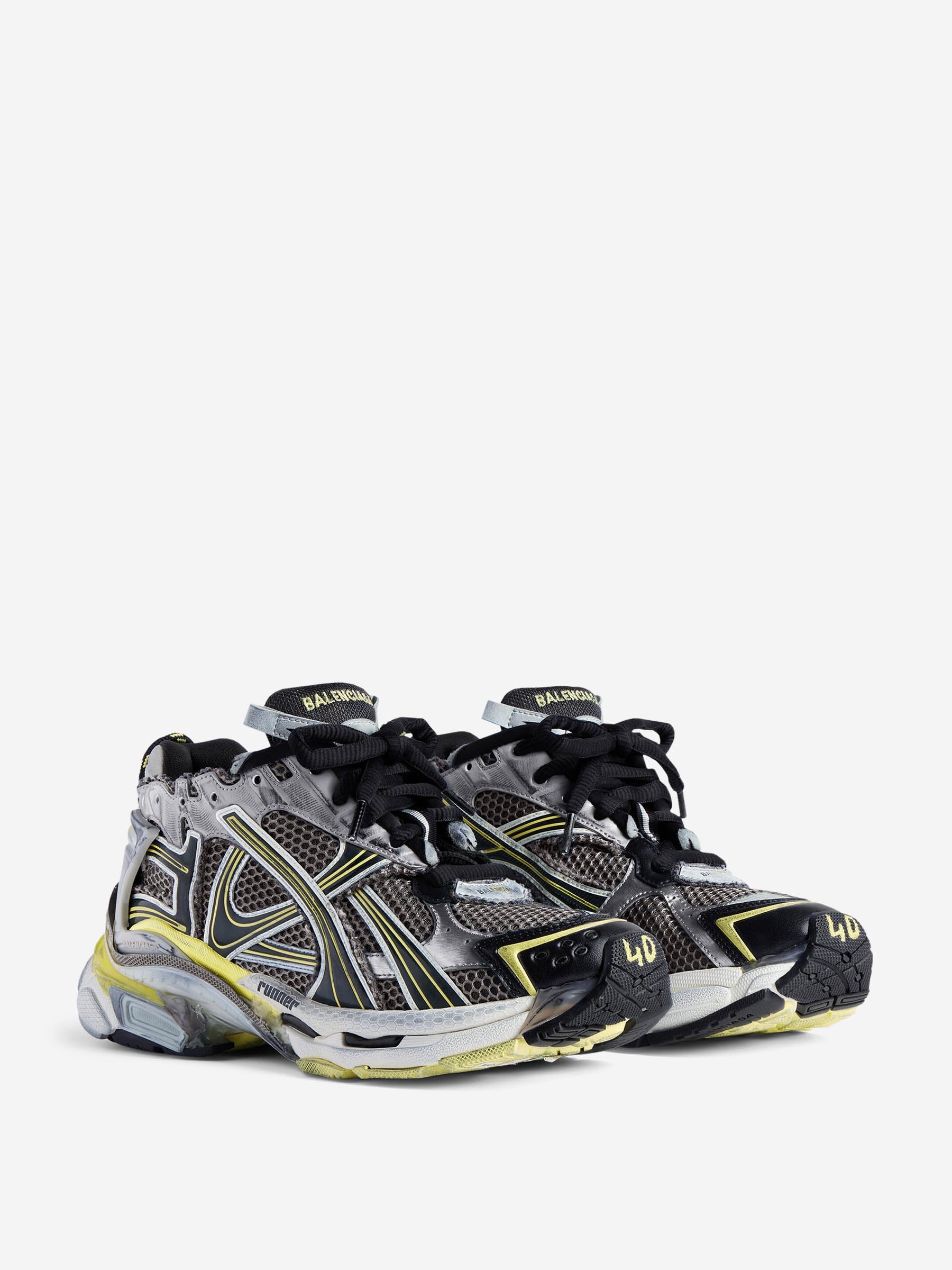 Runner Sneakers Balenciaga оригінал – Купити в Україні – вид ззаду
