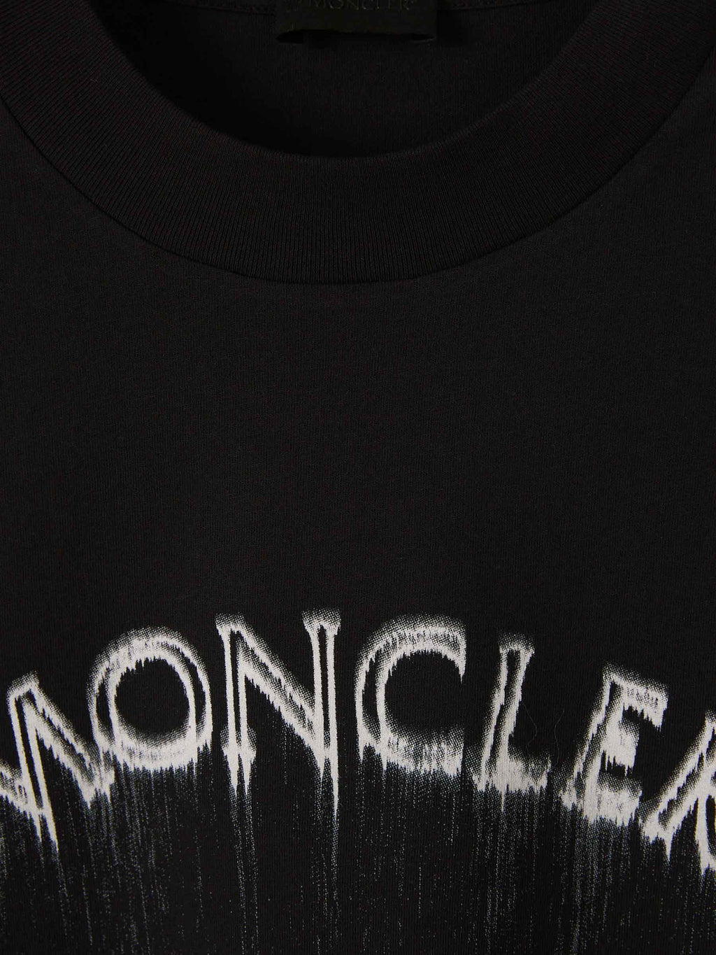 Оригінальна Cotton Printed T-Shirt Moncler – детальний вид