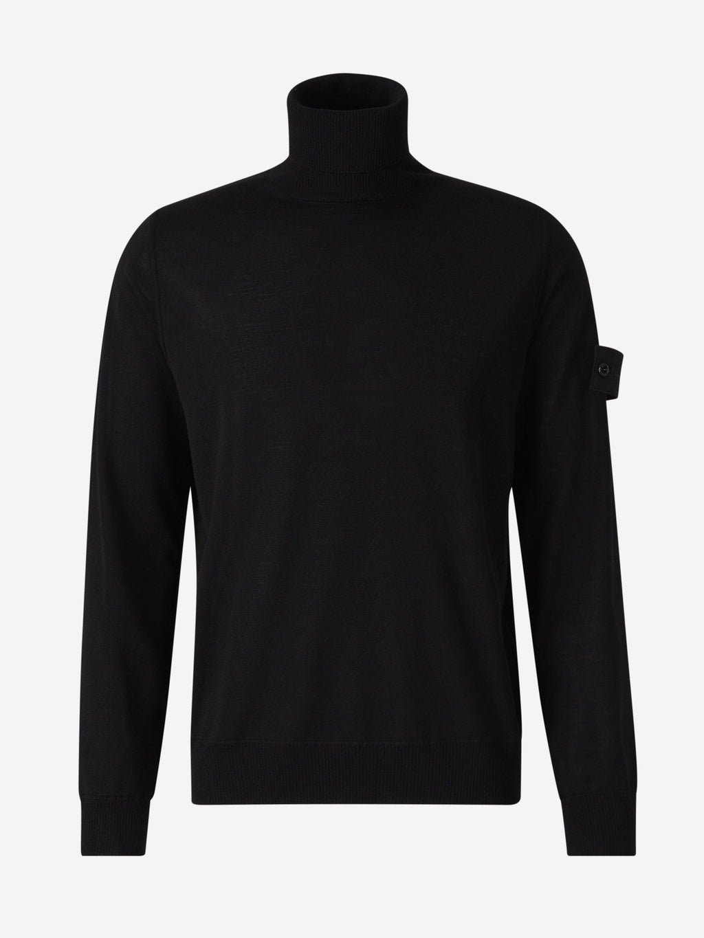 Logo Wool Jersey Stone island – Гарантія оригінальності – боковий вид