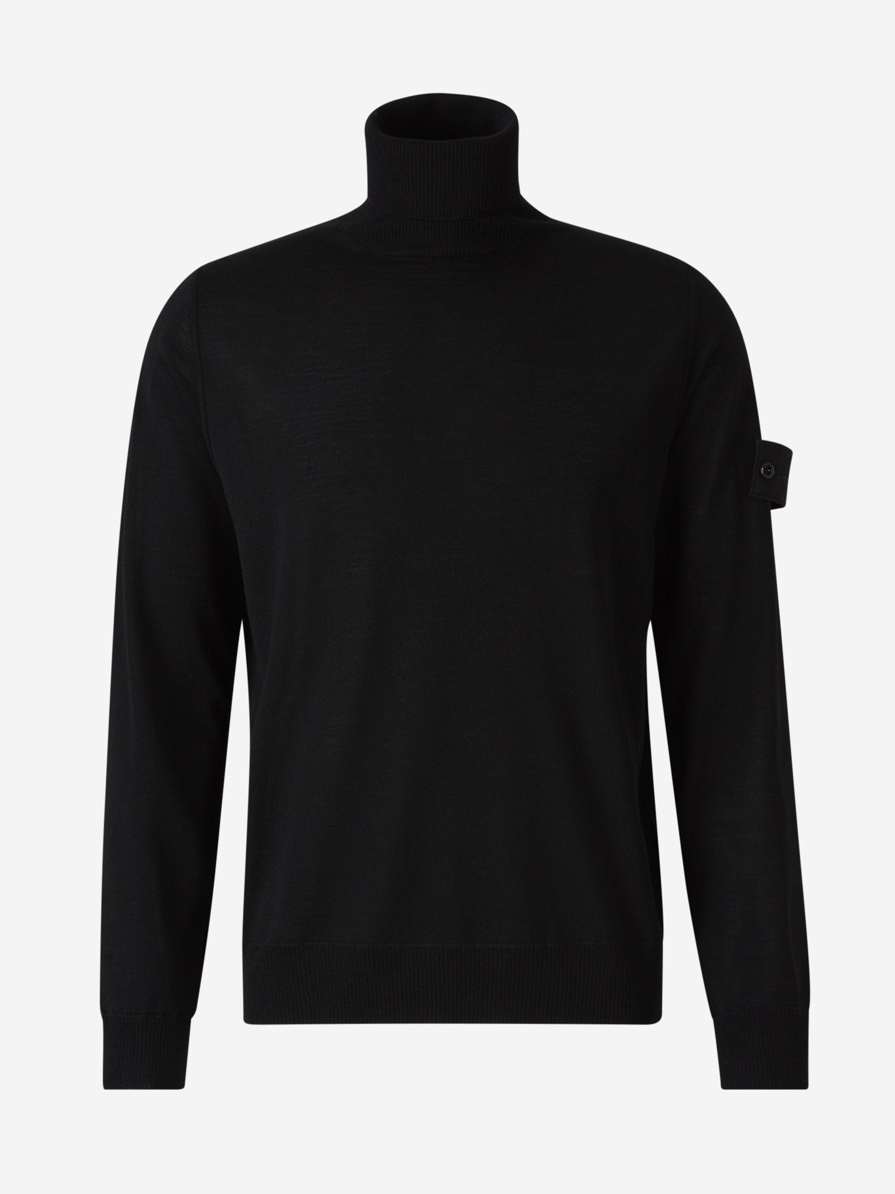 Logo Wool Jersey Stone island – Гарантія оригінальності – боковий вид