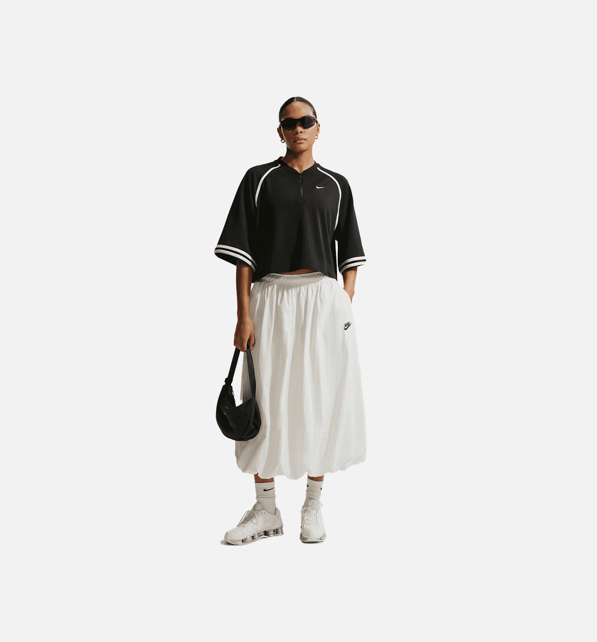 Oversized Drop Shoulder Womens Short Sleeve Shirt Nike оригінал – Купити в Україні – боковий вид