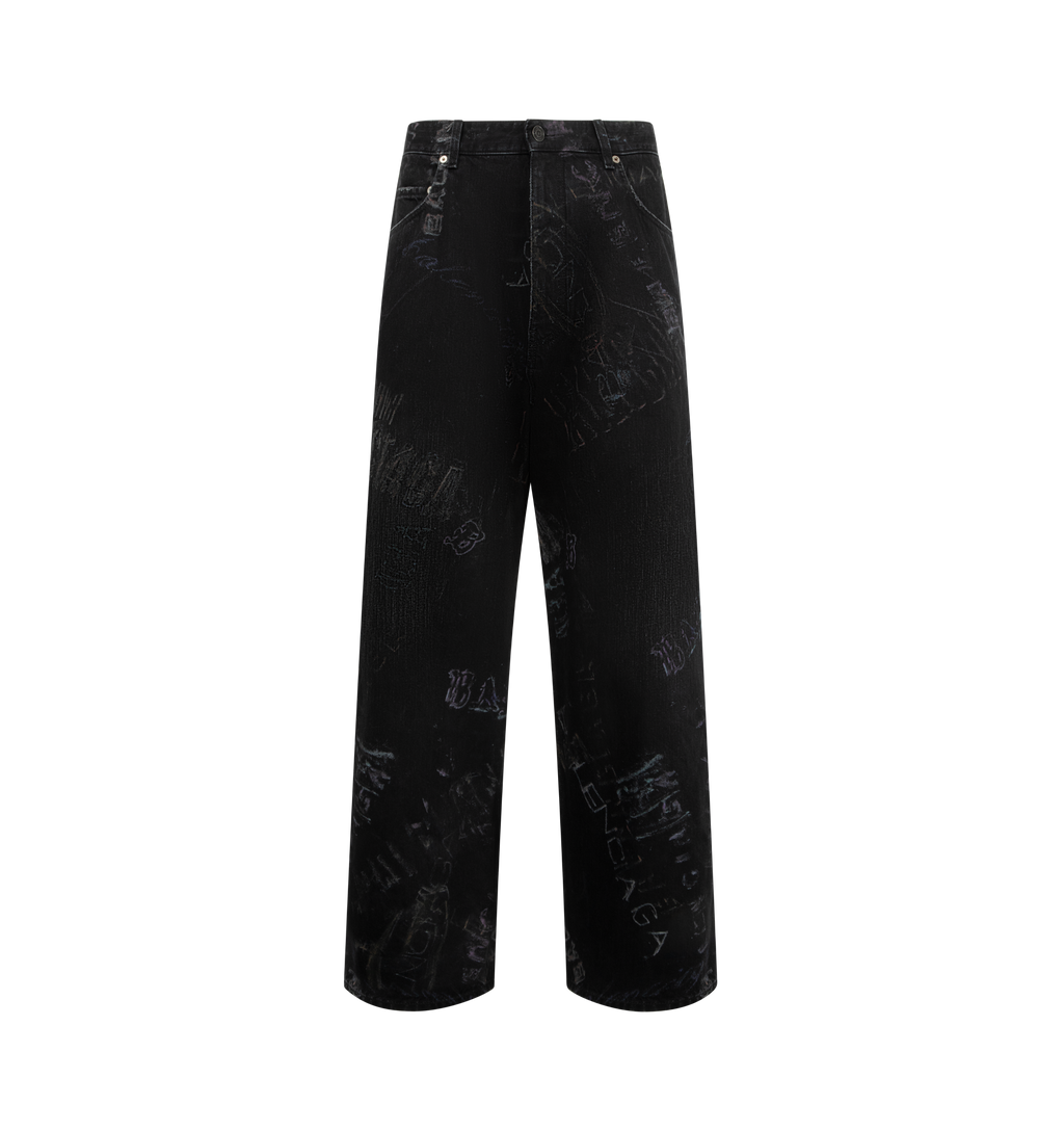 Minimal Baggy Pants Balenciaga оригінал – Купити в Україні – боковий вид