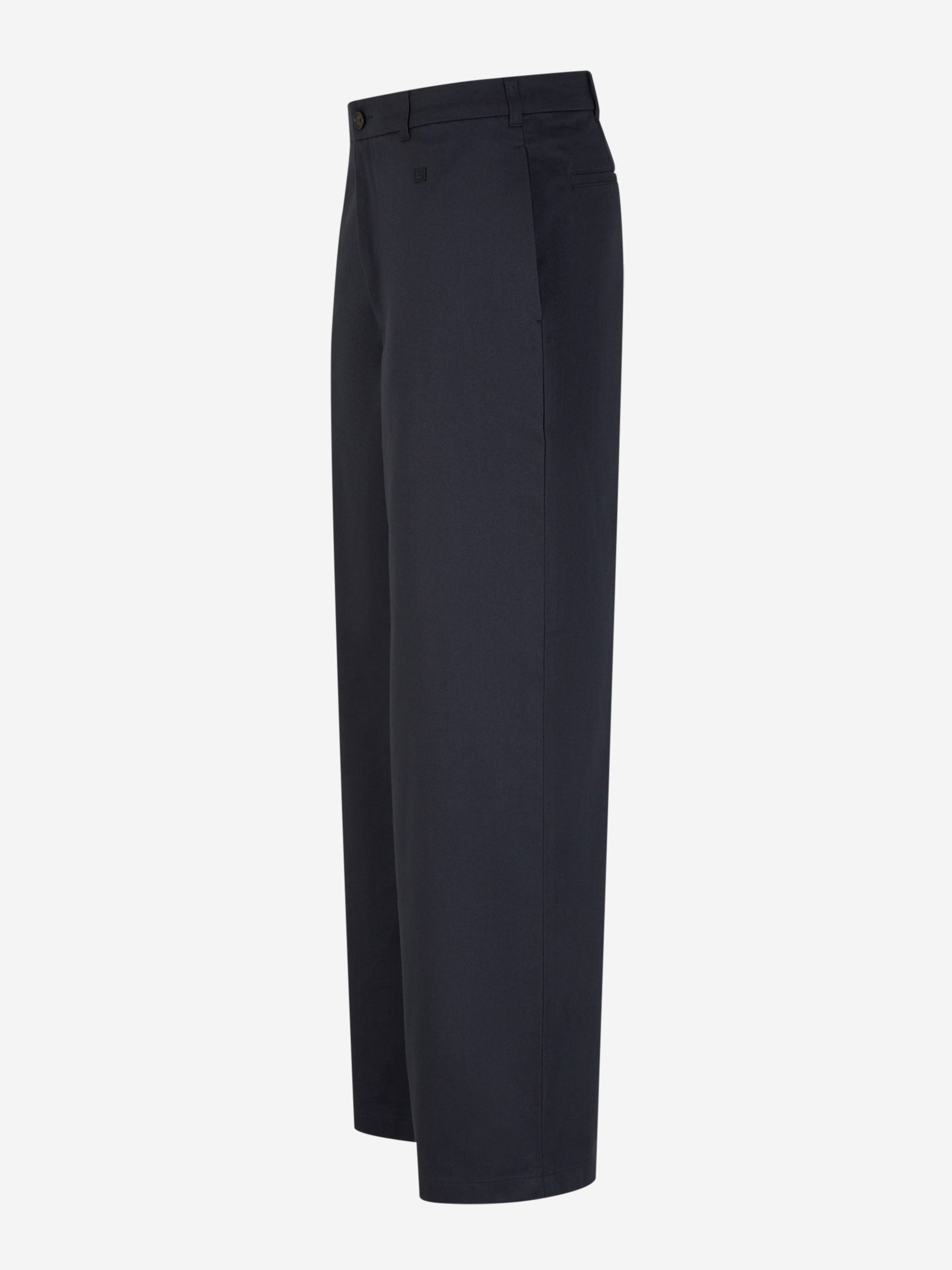 Оригінальна Cotton Chino Trousers Acne studios – вид ззаду