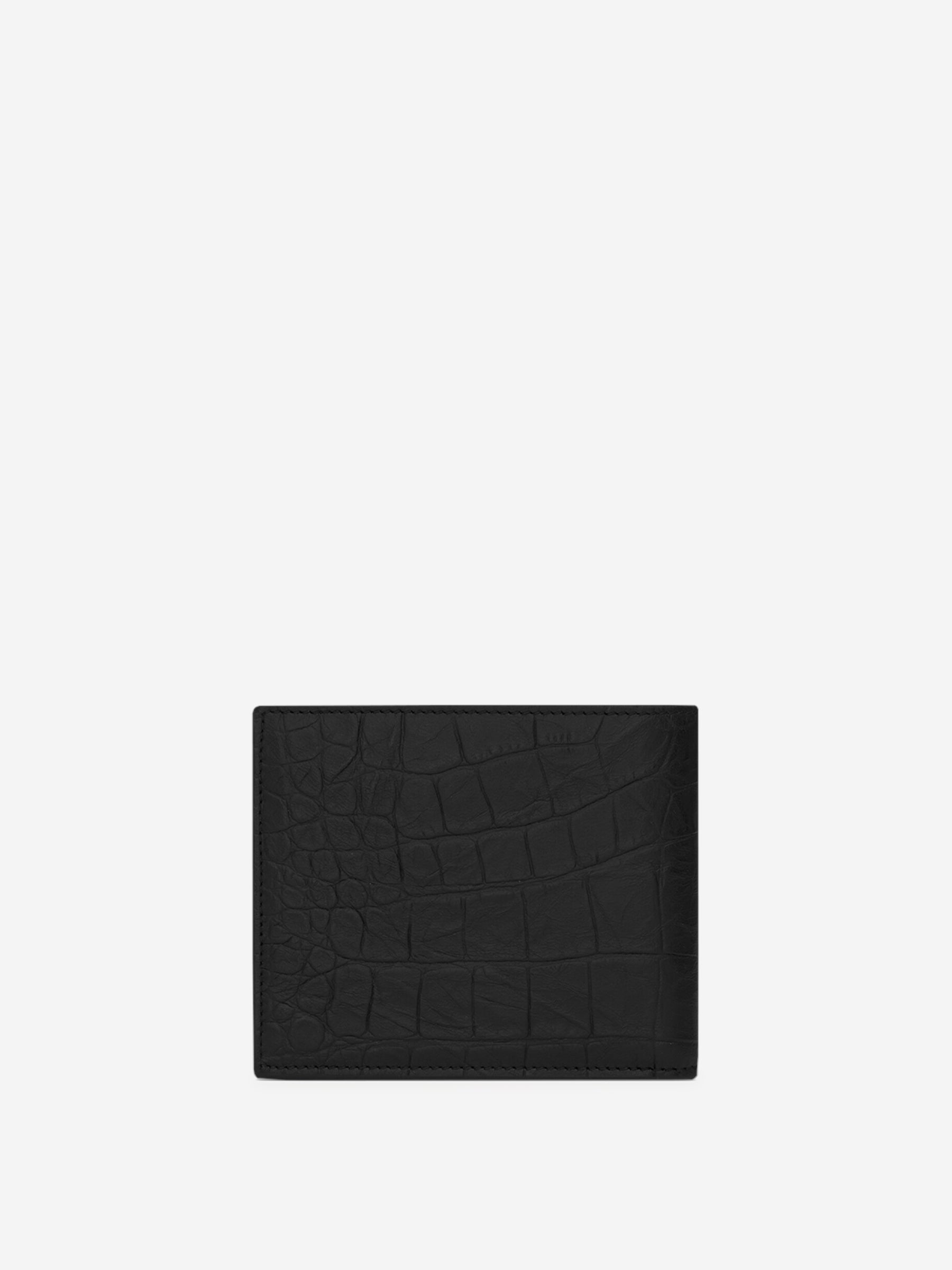Оригінальна Leather Logo Wallet Saint laurent – детальний вид