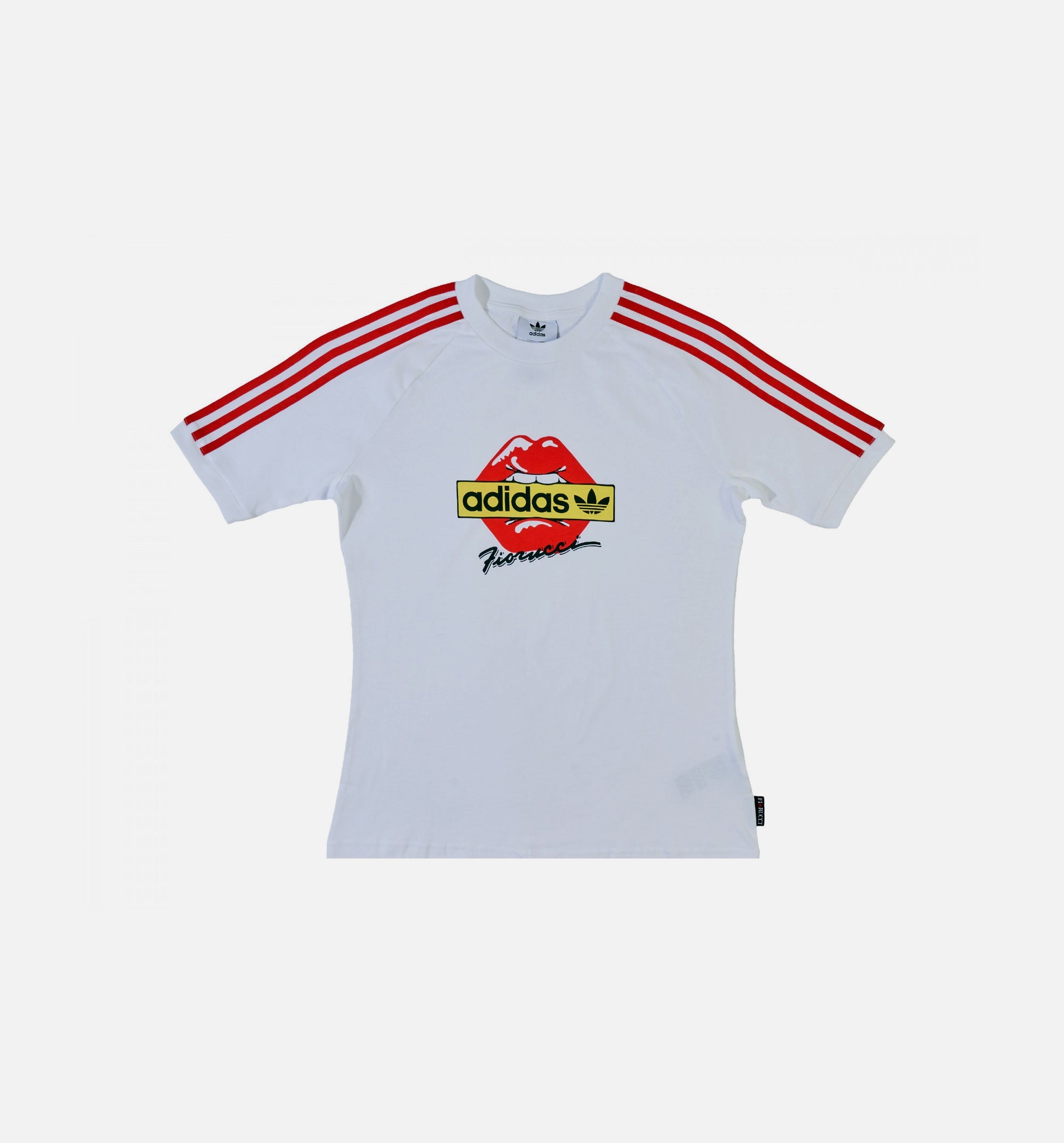 Оригінальна X Fiorucci Womens Crop Top White Adidas – боковий вид - ADIDAS