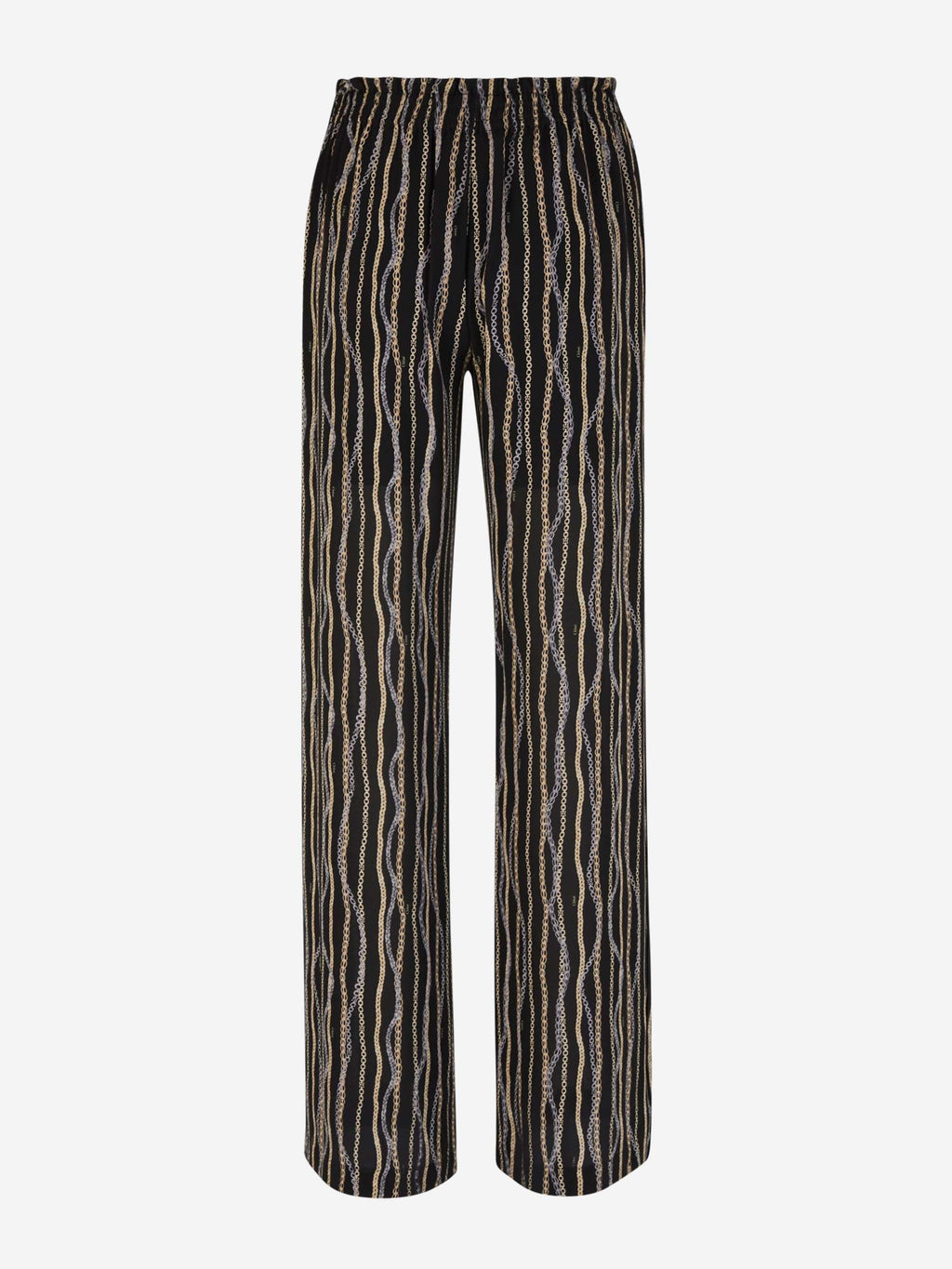 Silk Print Pants Chloe – Гарантія оригінальності – детальний вид