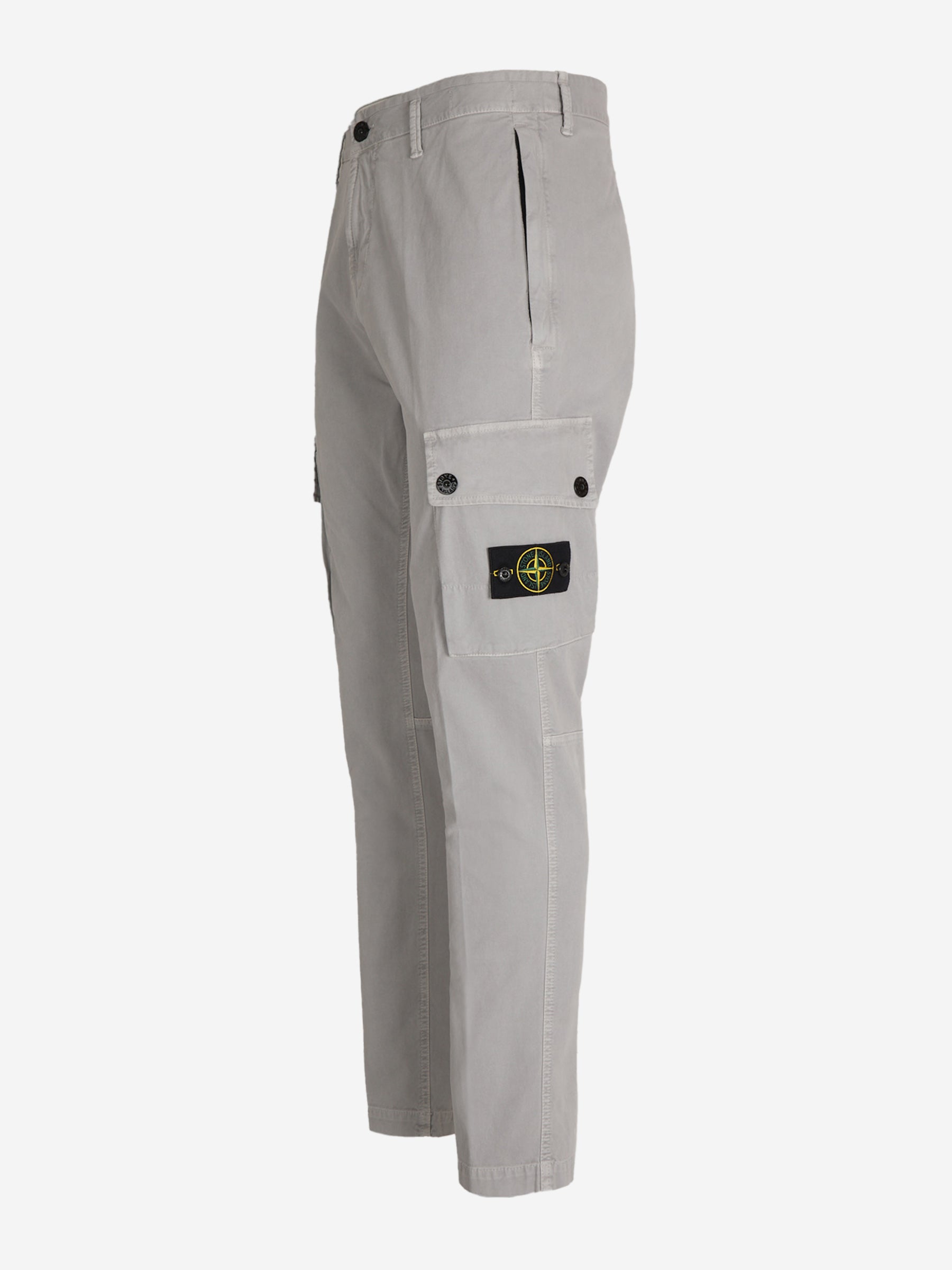 Cotton Cargo Trousers Stone island оригінал – Купити в Україні – вид ззаду
