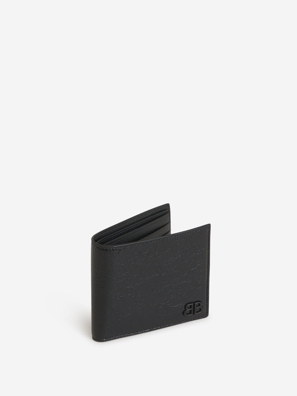 Оригінальна Logo Leather Wallet Balenciaga – вид ззаду