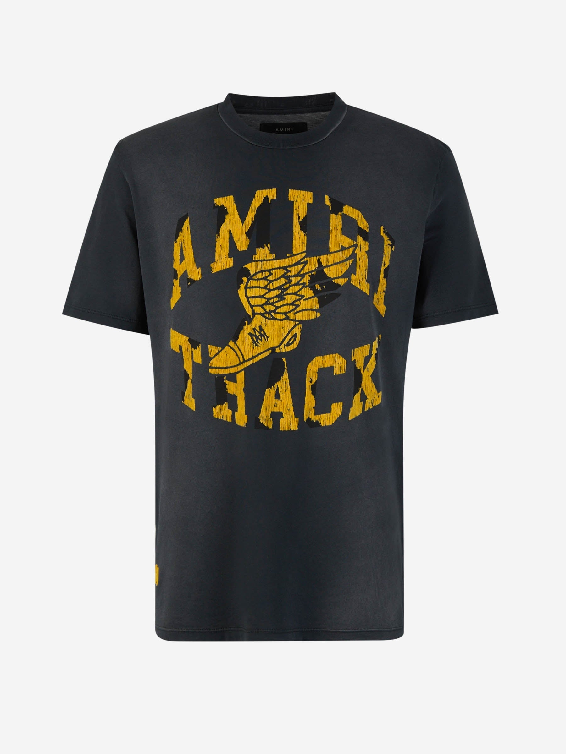 Printed Cotton T-Shirt Amiri оригінал – Купити в Україні – вид ззаду