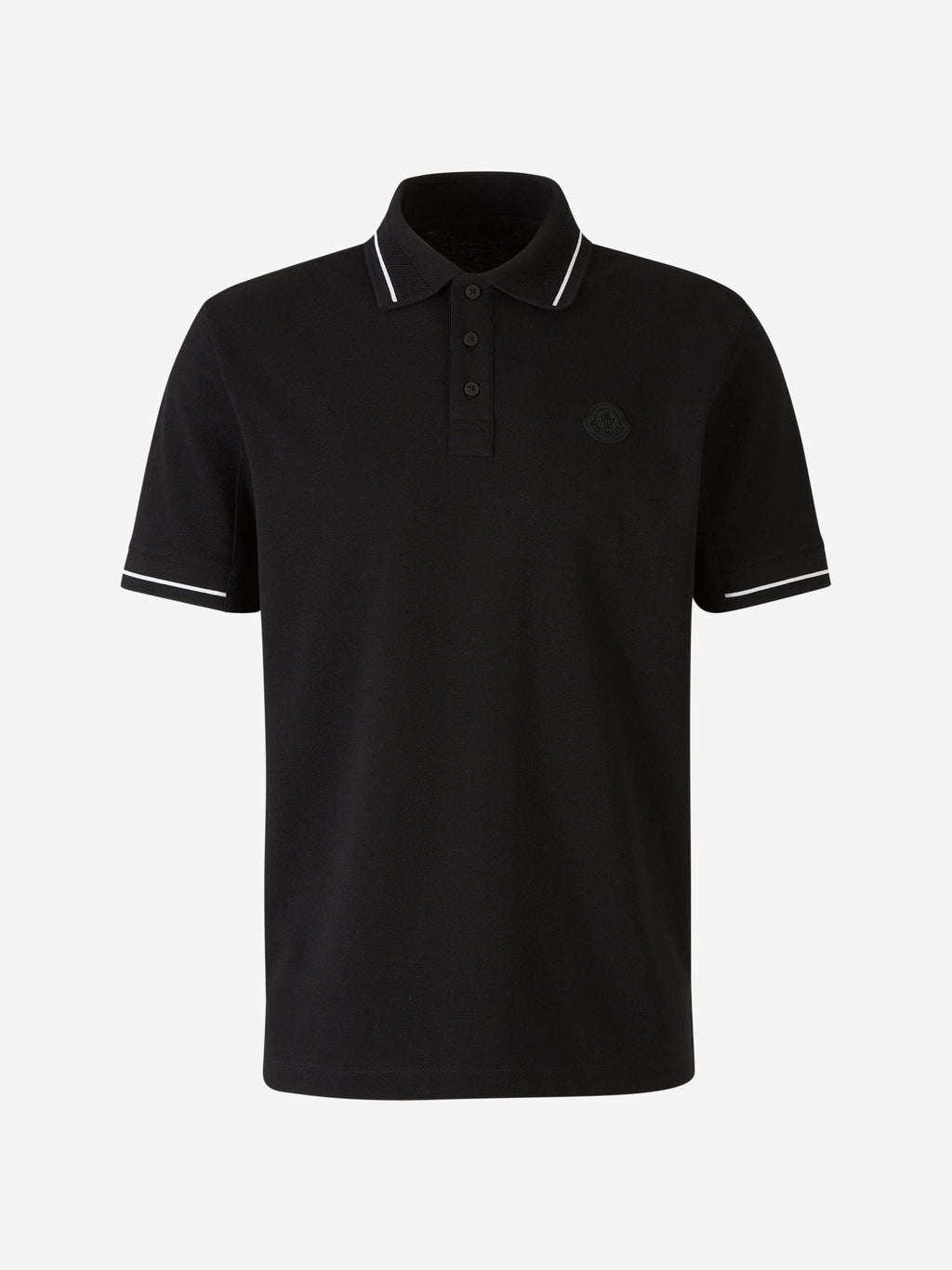 Logo Pique Polo Moncler оригінал – Купити в Україні – боковий вид