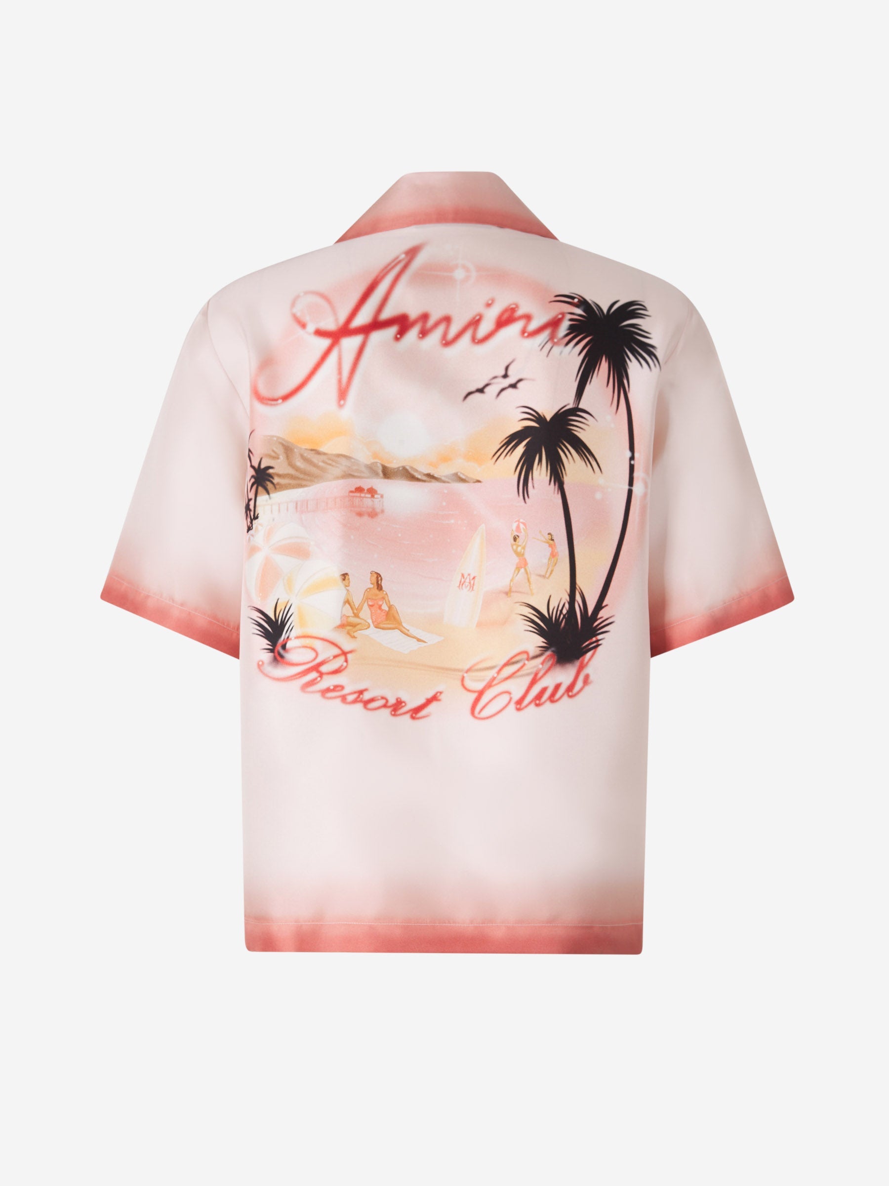Resort Club Bowling Shirt Amiri – Гарантія оригінальності – вид ззаду