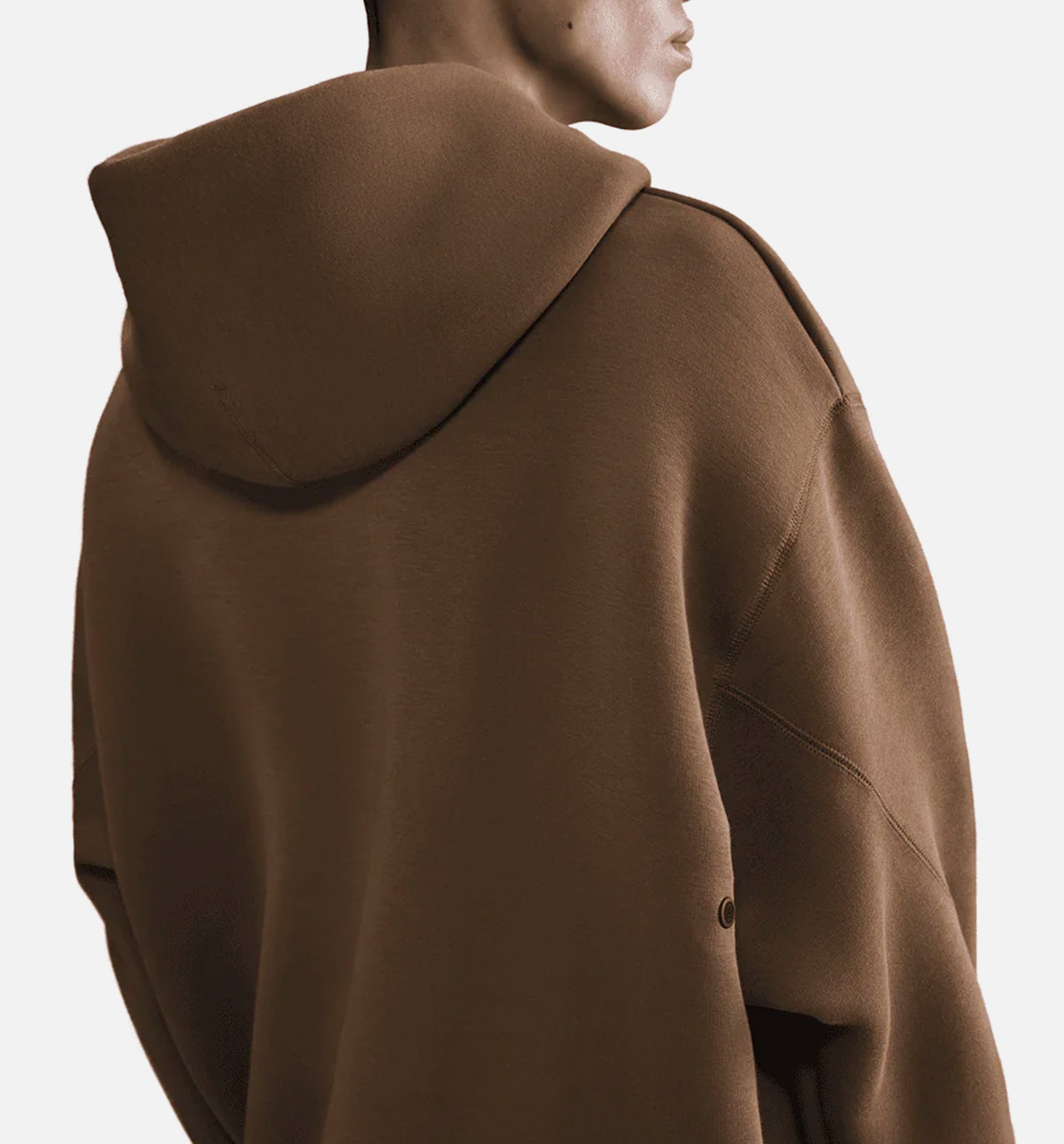 Tech Fleece Oversized Mens Hoodie Nike – Гарантія оригінальності – вид ззаду - NIKE