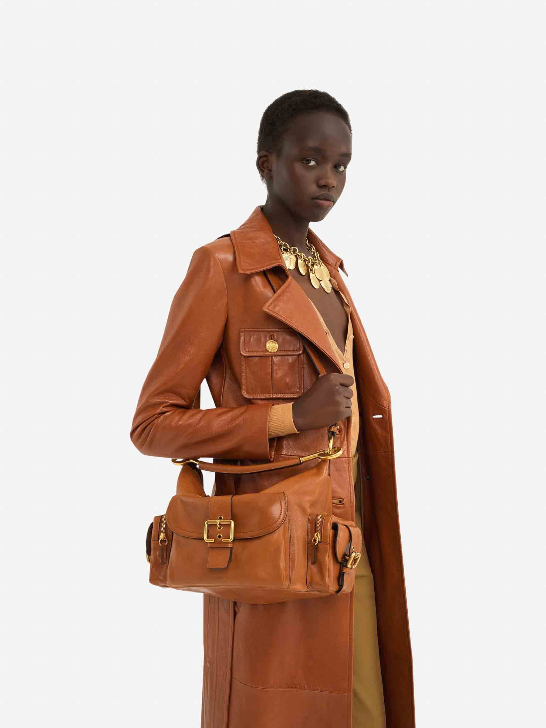 Оригінальна Boslo Shoulder Camera Bag Chloe – вид ззаду