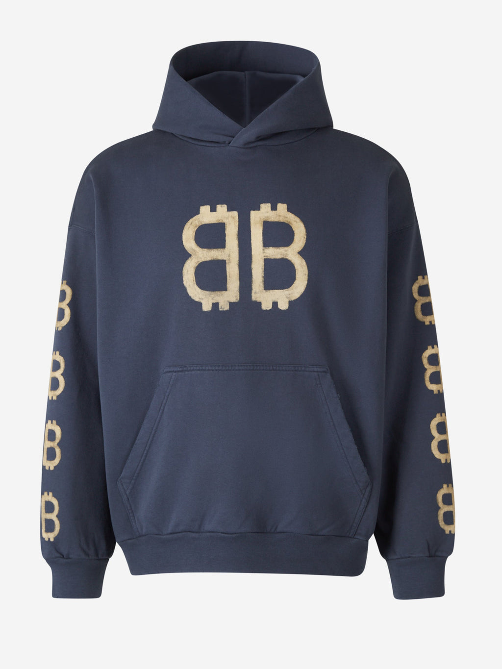 Оригінальна Crypto Logo Sweatshirt Balenciaga – боковий вид