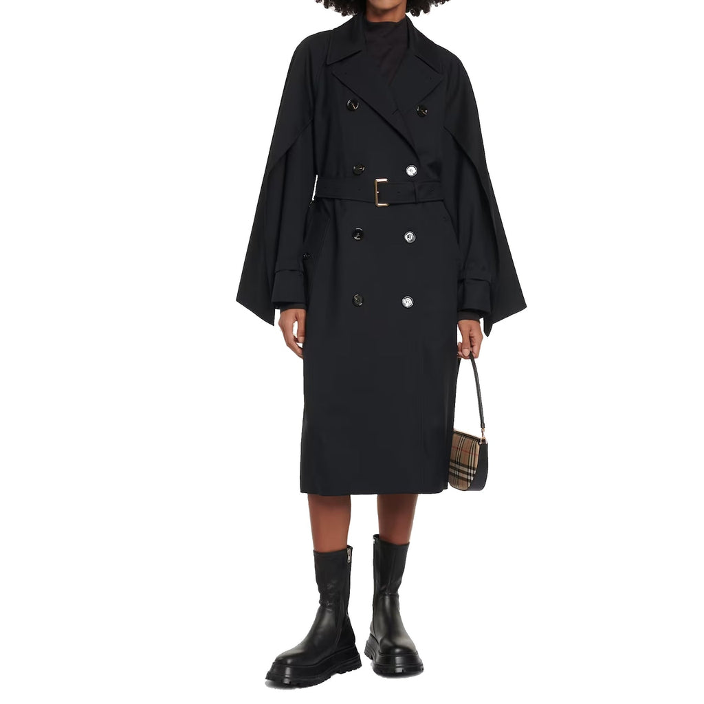 Оригінальна Blend Wool Trench Coat Burberry – вид ззаду