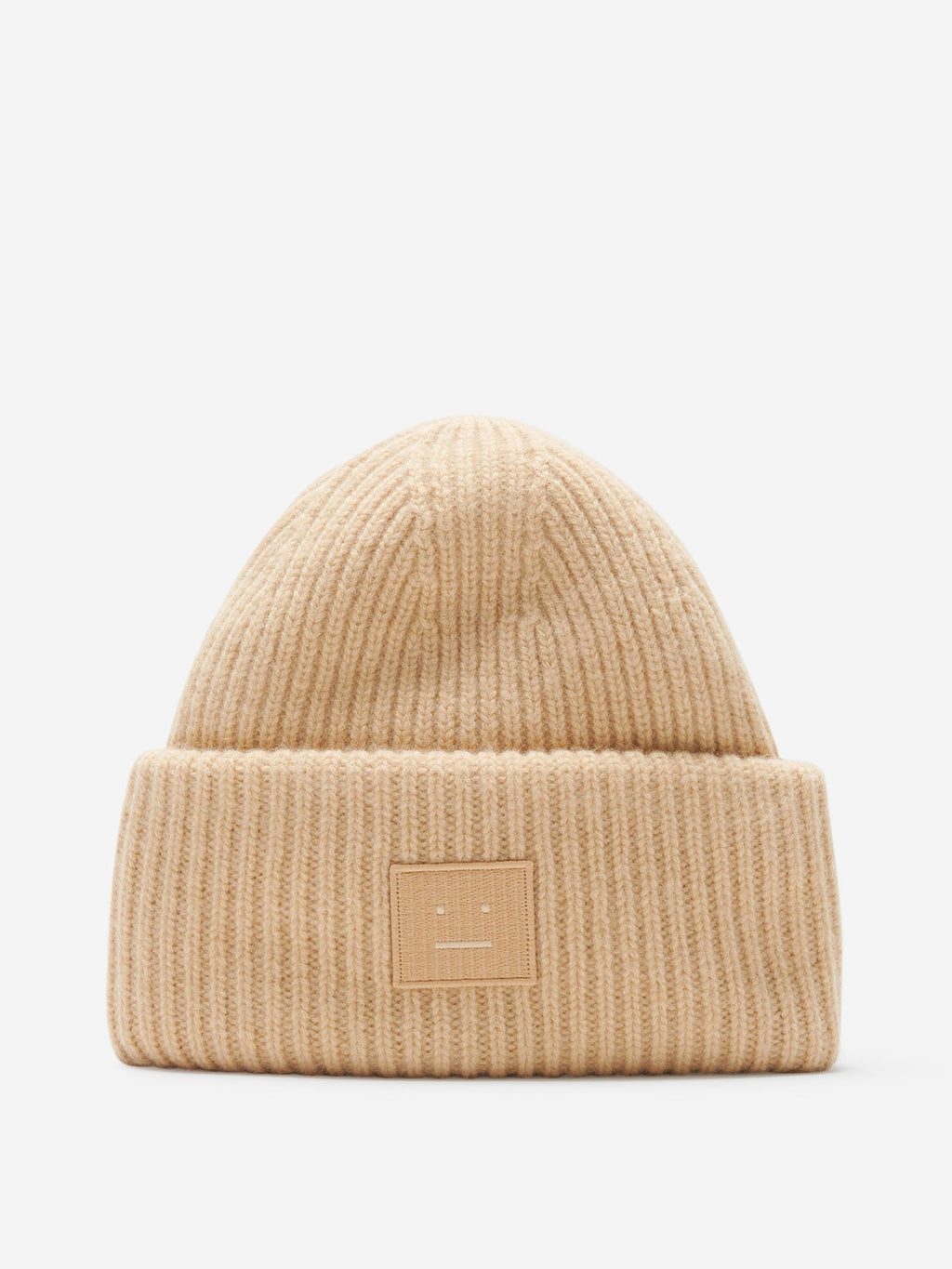 Big Logo Knitted Hat Acne studios оригінал – Купити в Україні – боковий вид
