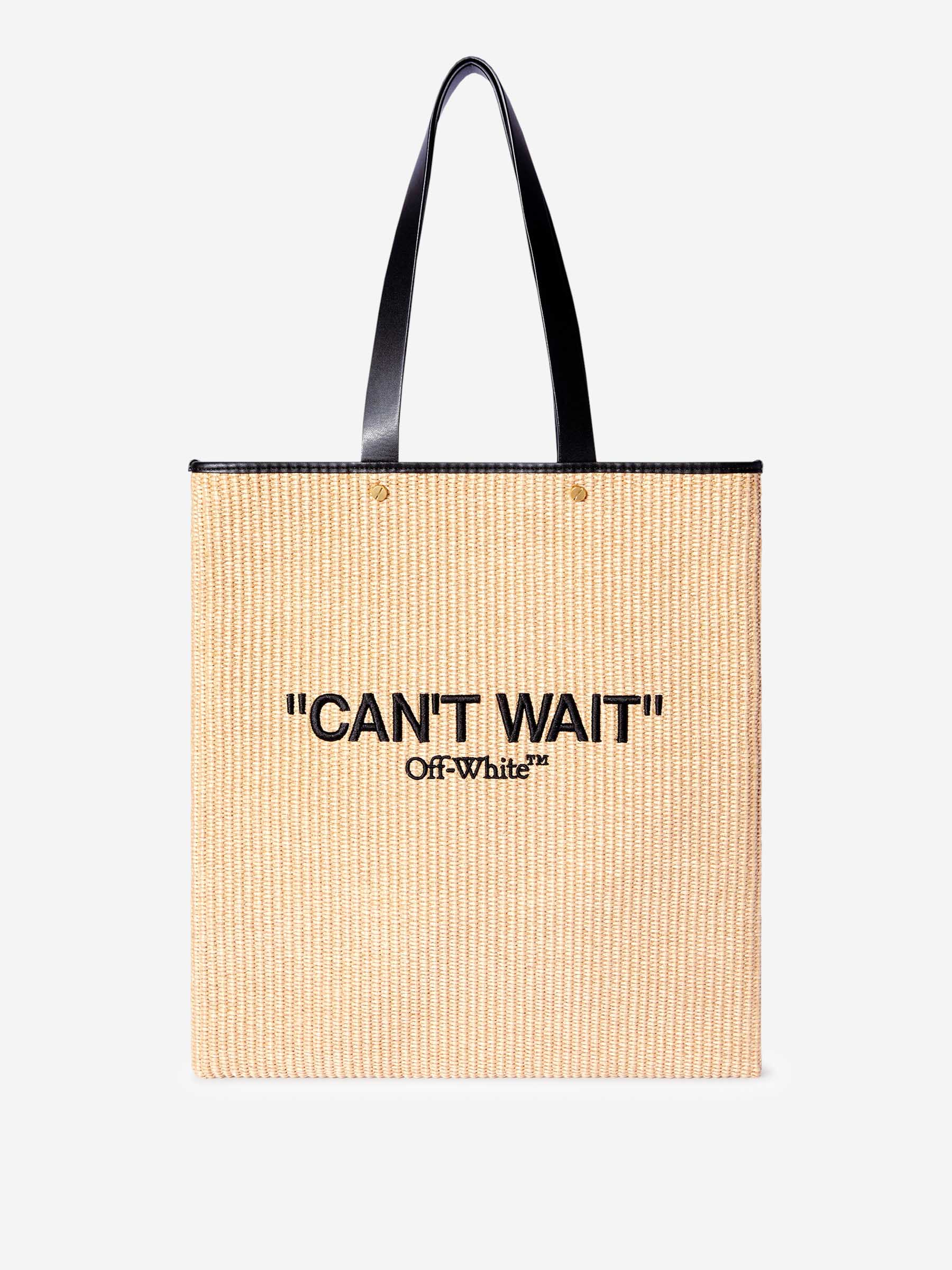 Bolso Hombro Cant Wait Off-white оригінал – Купити в Україні – боковий вид