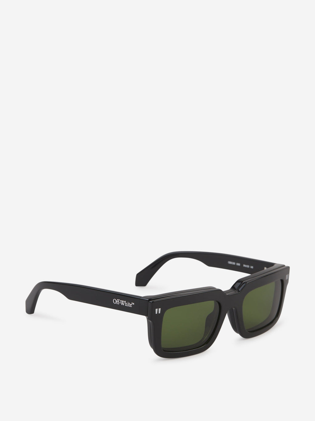 Оригінальна On2 Clip Rectangular Sunglasses Off-white – детальний вид