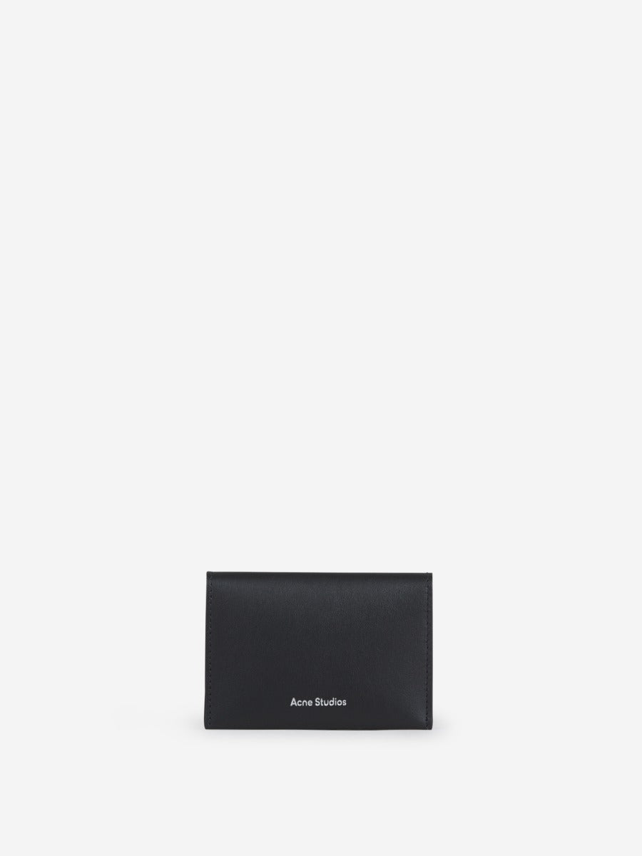 Оригінальна Logo Folding Card Holder Acne studios – боковий вид