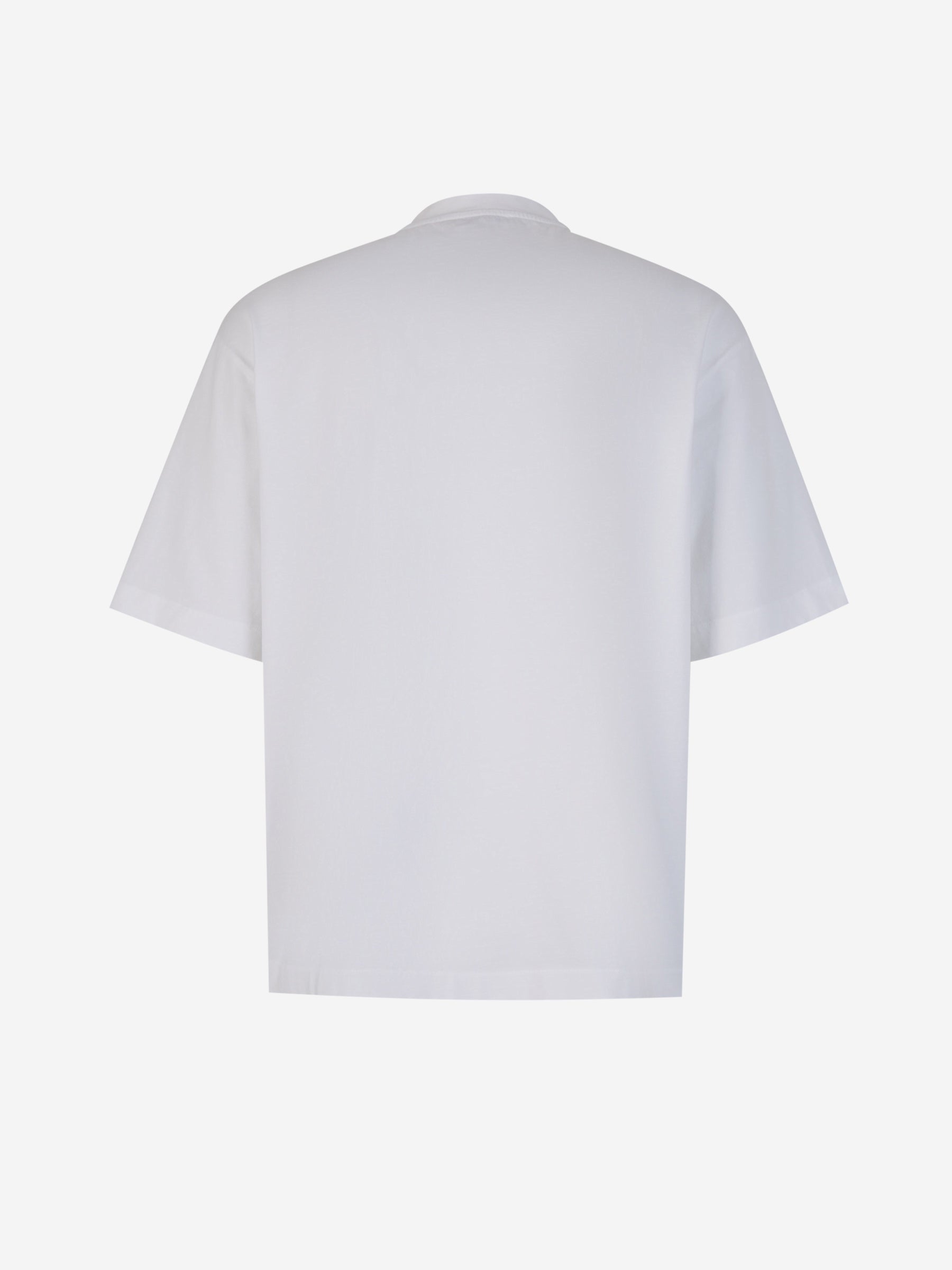 Cotton Skate T-Shirt Off-white оригінал – Купити в Україні – вид ззаду