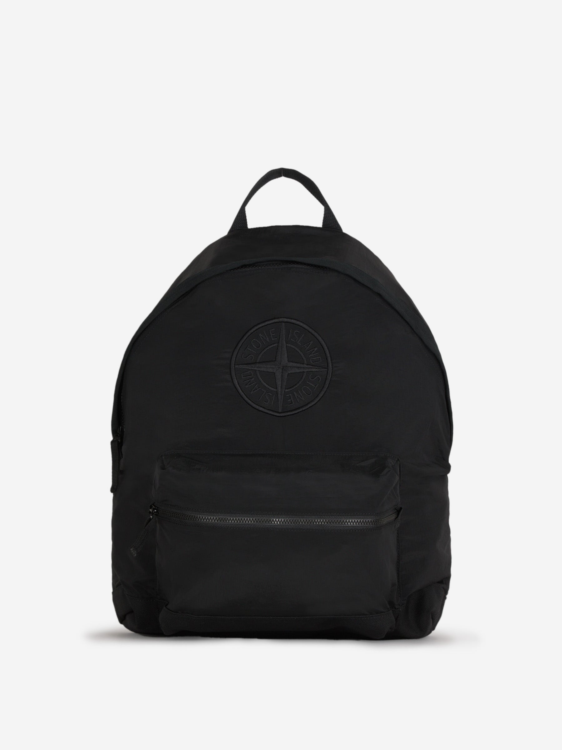 Nylon Logo Backpack Stone island оригінал – Купити в Україні – боковий вид - STONE ISLAND