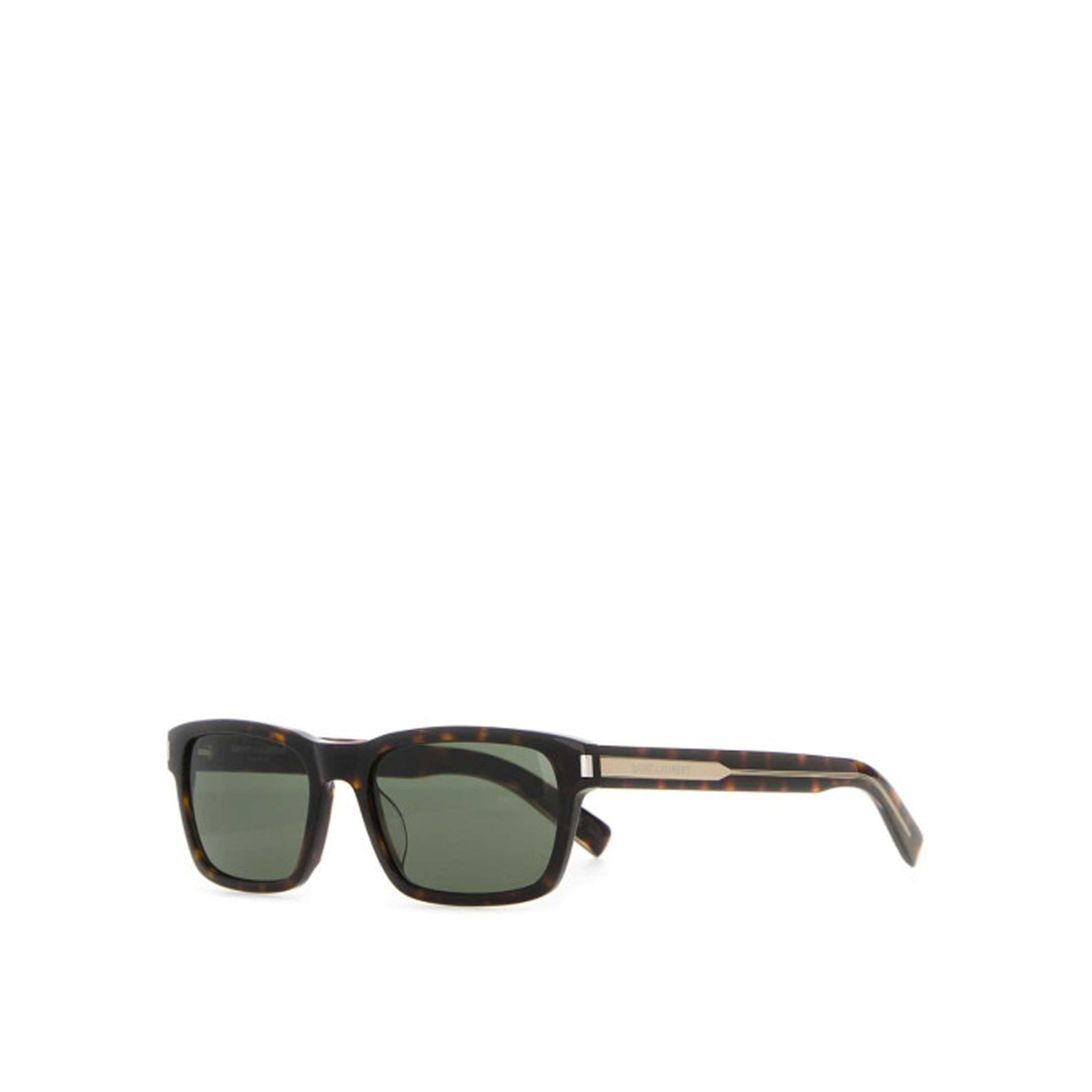 Square Logo Sunglasses Saint laurent – Гарантія оригінальності – вид ззаду