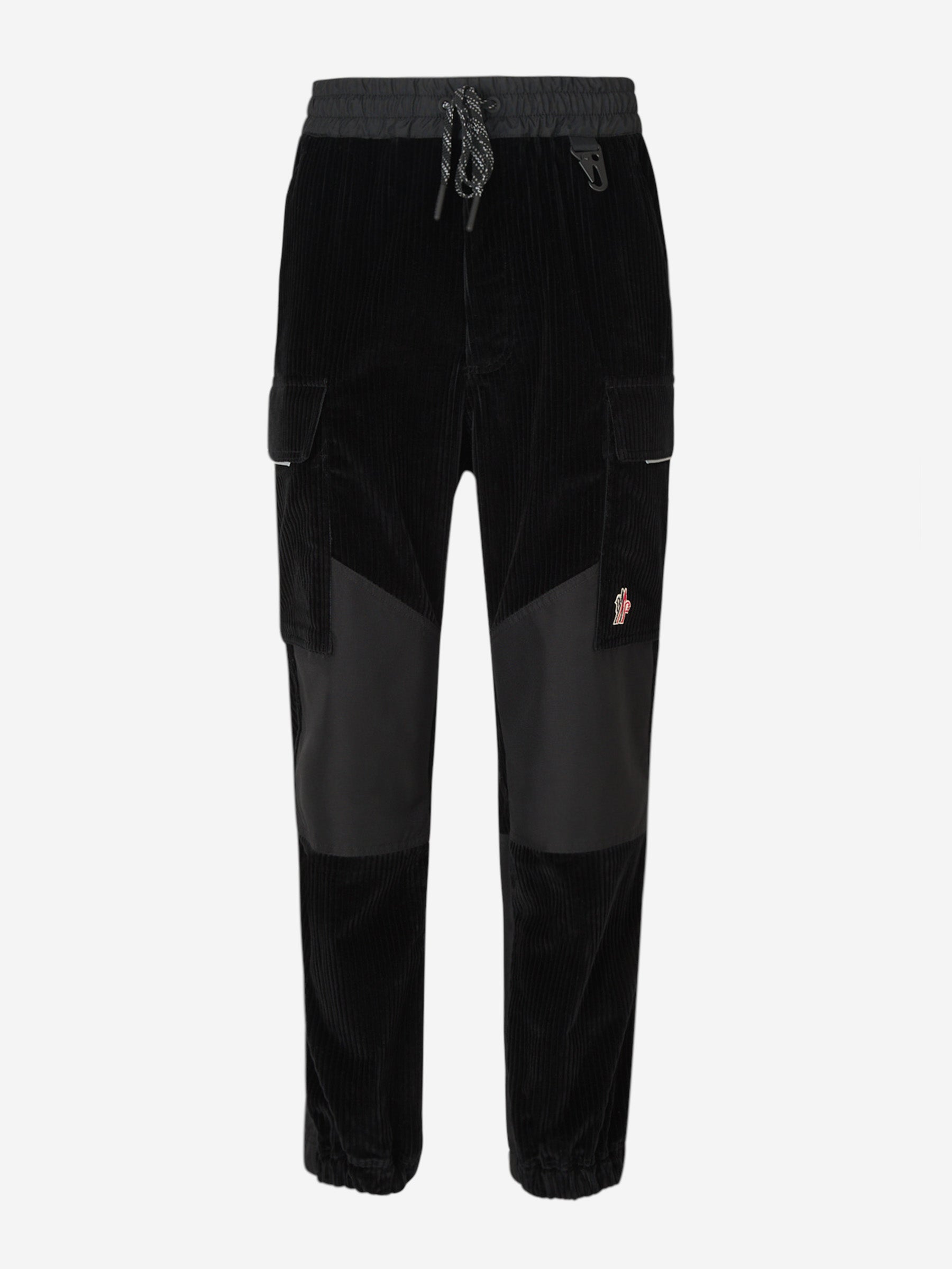 Corduroy Cargo Trousers Moncler оригінал – Купити в Україні – боковий вид - MONCLER