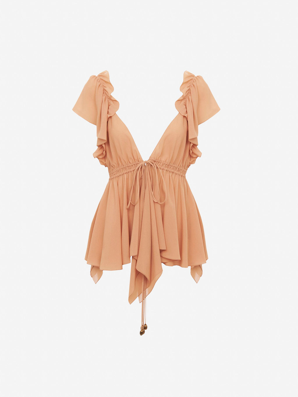 Silk Georgette Top Chloe оригінал – Купити в Україні – боковий вид