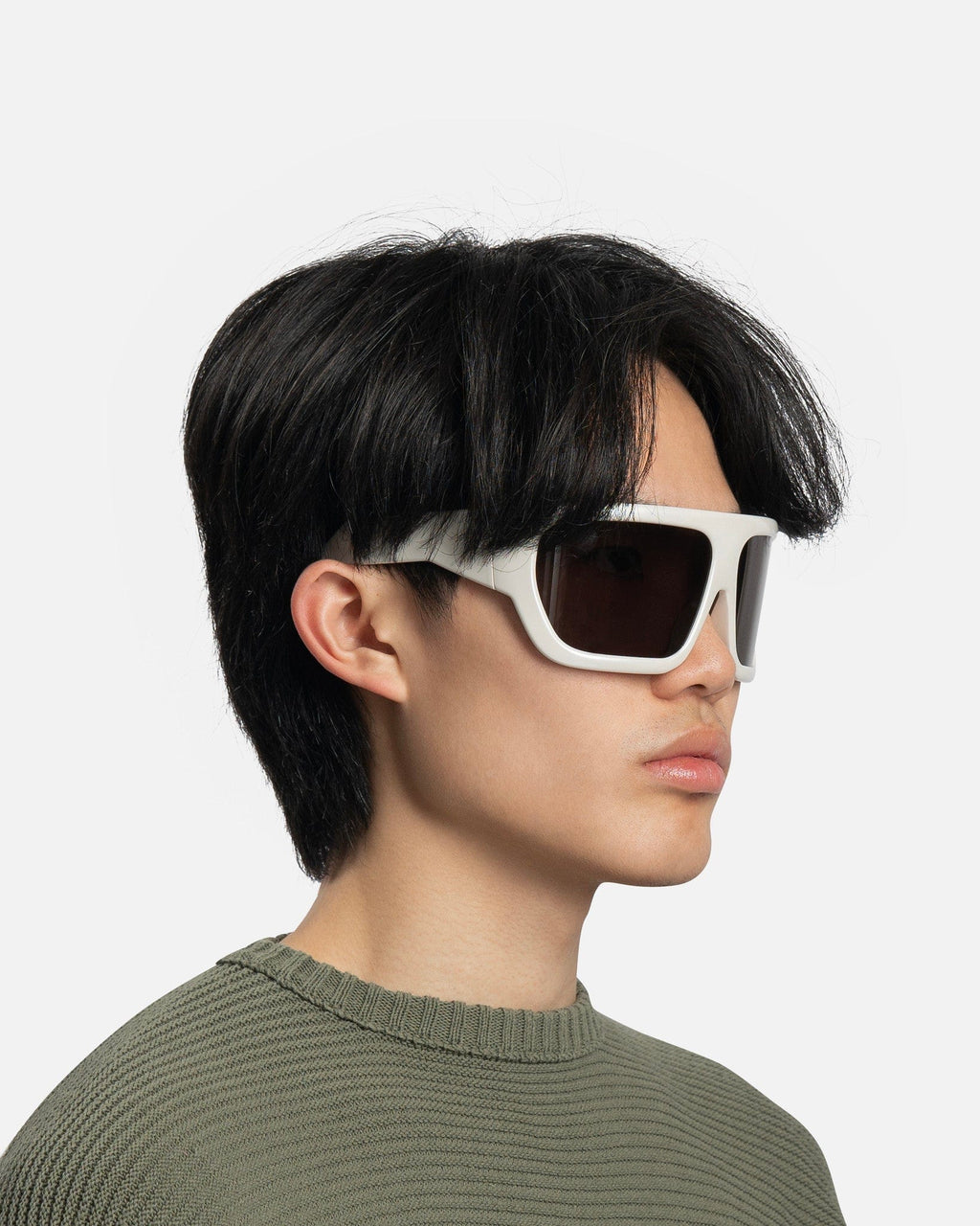 Davis Sunglasses In Pearl Temple Rick owens оригінал – Купити в Україні – вид ззаду