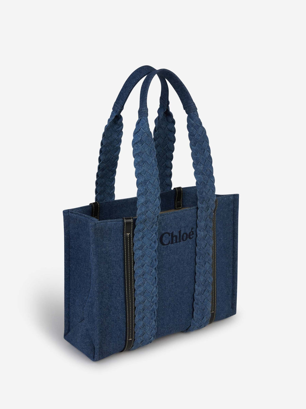 Woody M Denim Tote Bag Chloe – Гарантія оригінальності – вид ззаду